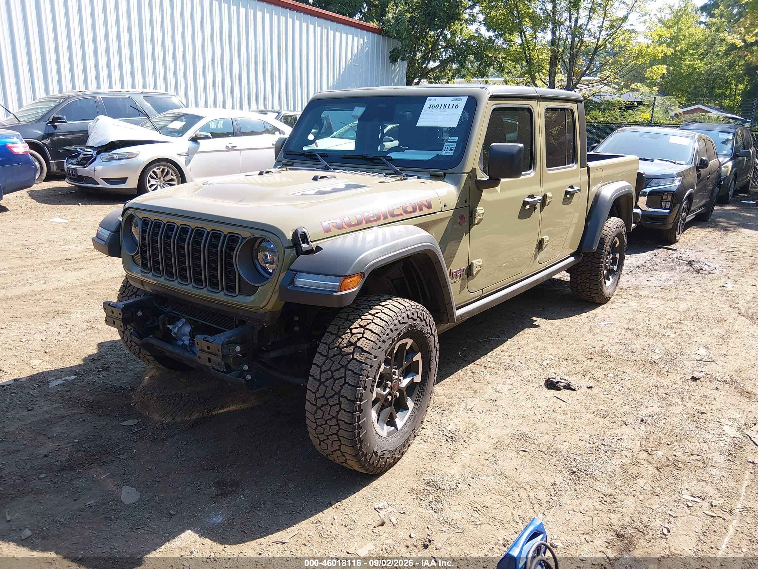 2026 Jeep Gladiator Rubicon 4x4 Brown vin: 1C6RJTBG7TL162444