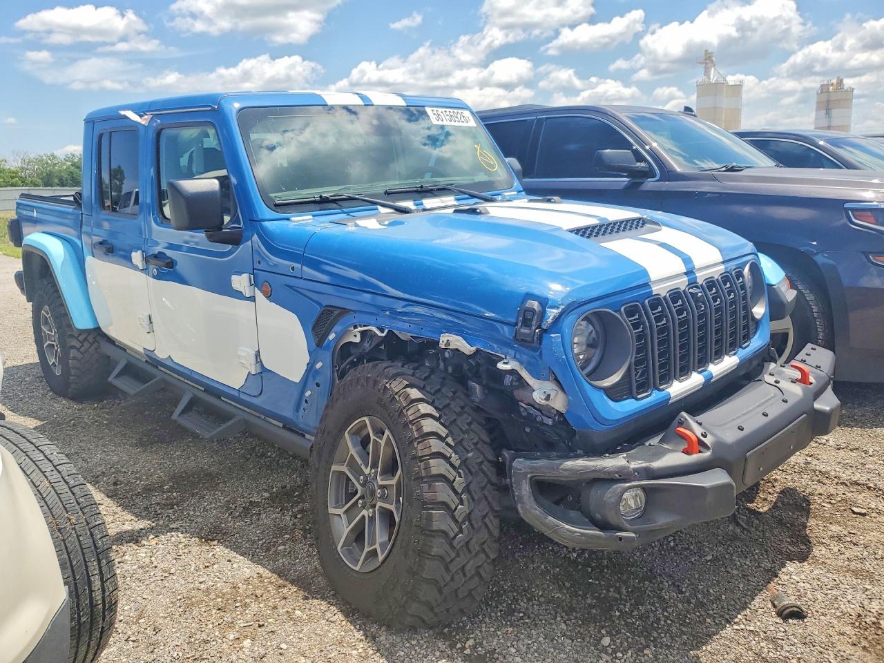 2025 Jeep Gladiator Mojave Синий vin: 1C6RJTEG5SL525088