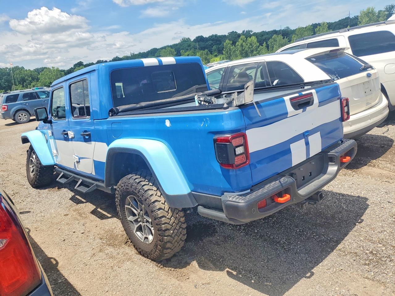 2025 Jeep Gladiator Mojave Синий vin: 1C6RJTEG5SL525088
