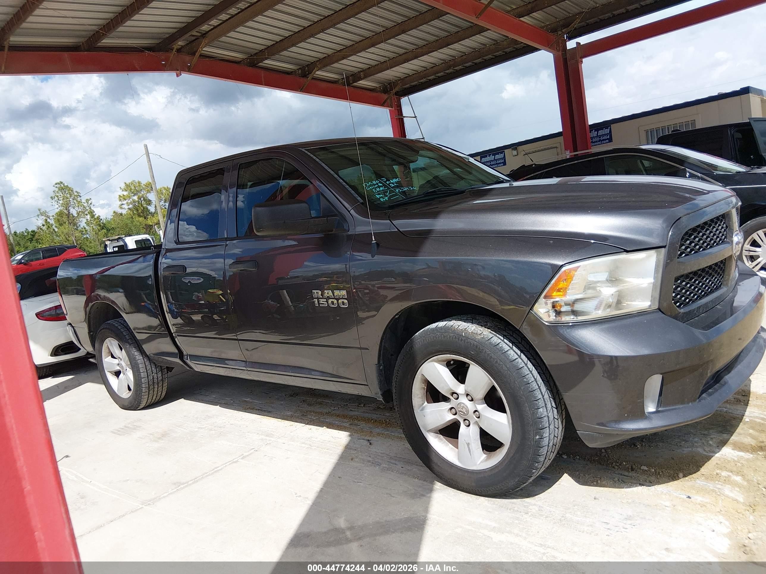 2015 Ram 1500 Express Black vin: 1C6RR6FG0FS592489