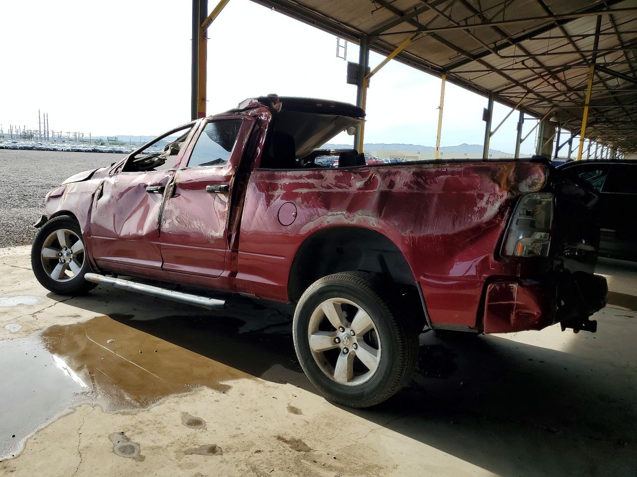 2015 Ram 1500 St Темно-бордовый vin: 1C6RR6FG0FS735179