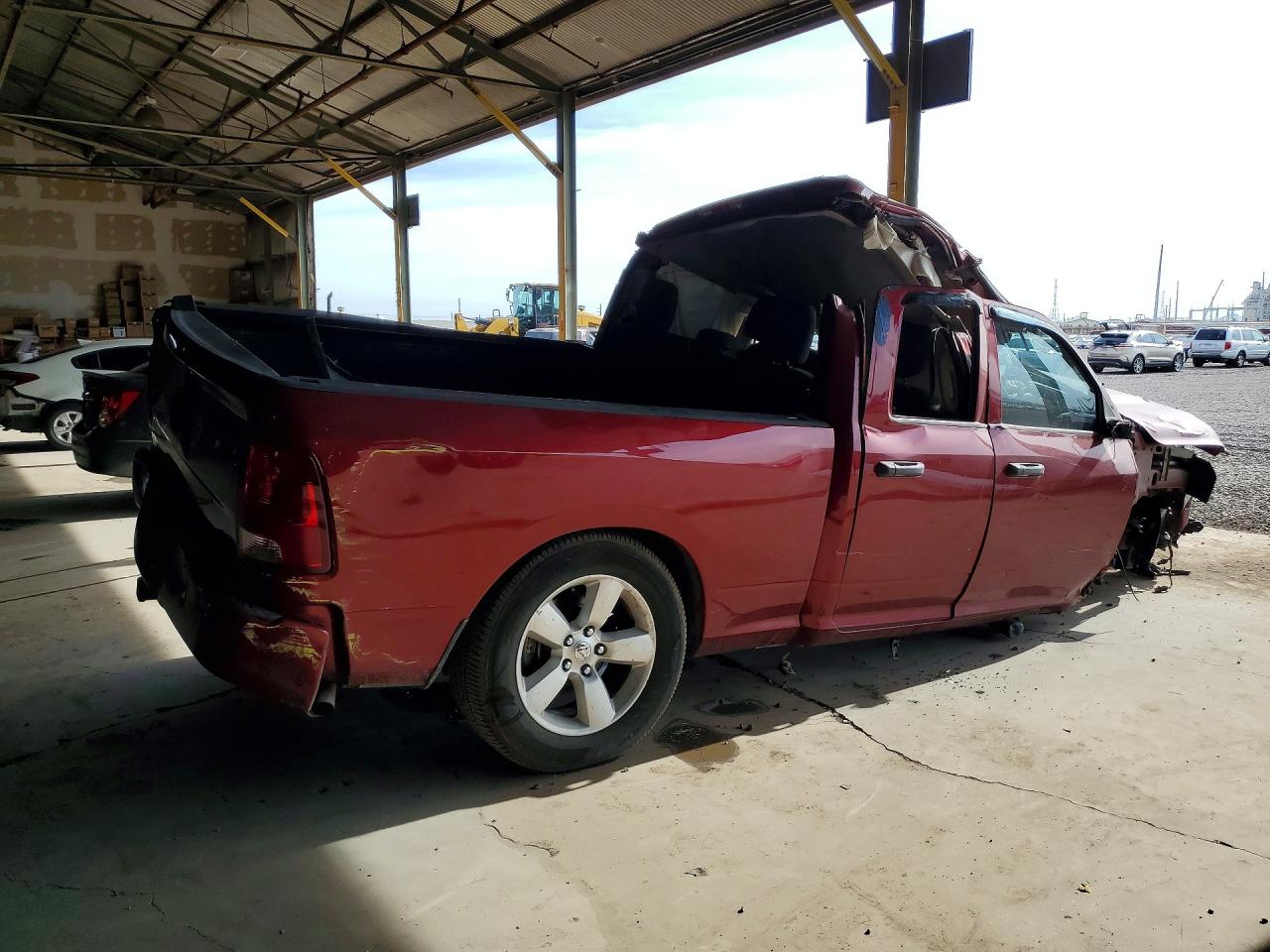 2015 Ram 1500 St Темно-бордовый vin: 1C6RR6FG0FS735179