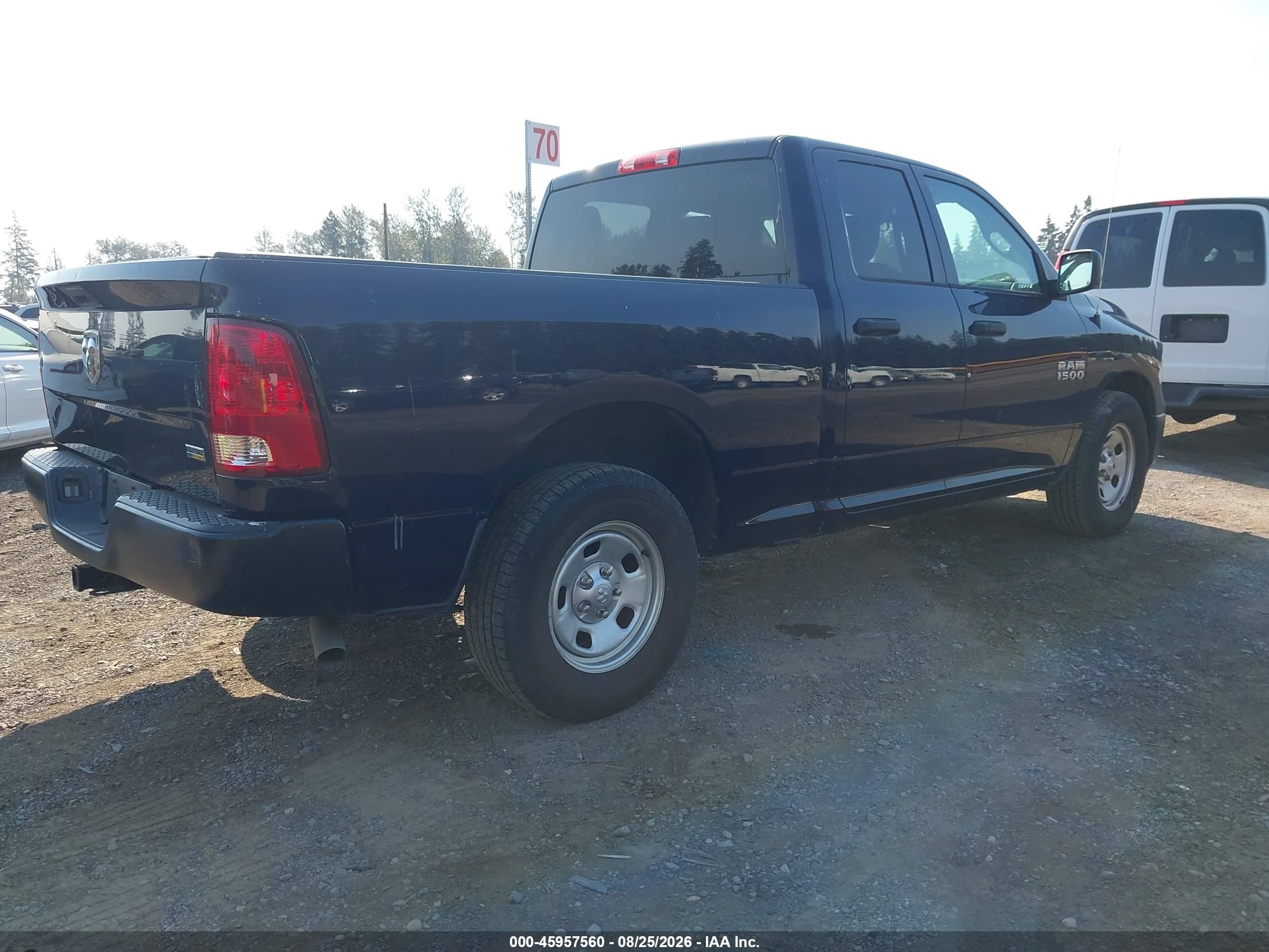 2017 Ram 1500 Tradesman  4x2 6'4 Box Blue vin: 1C6RR6FG2HS833276