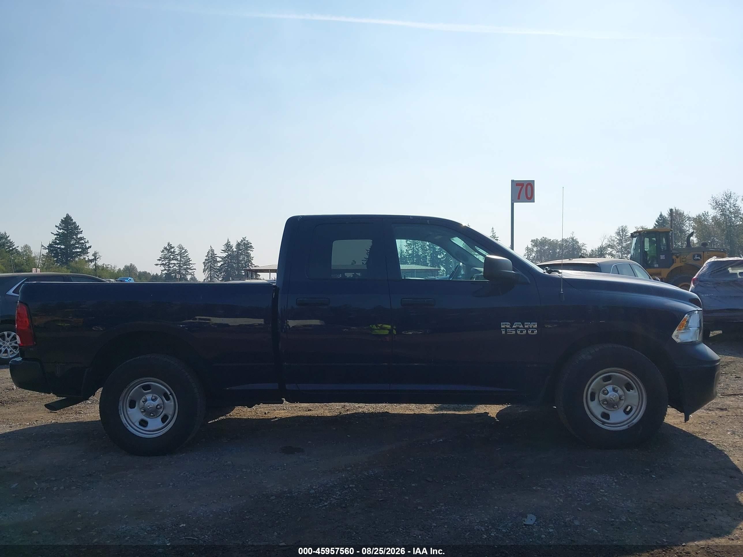2017 Ram 1500 Tradesman  4x2 6'4 Box Blue vin: 1C6RR6FG2HS833276