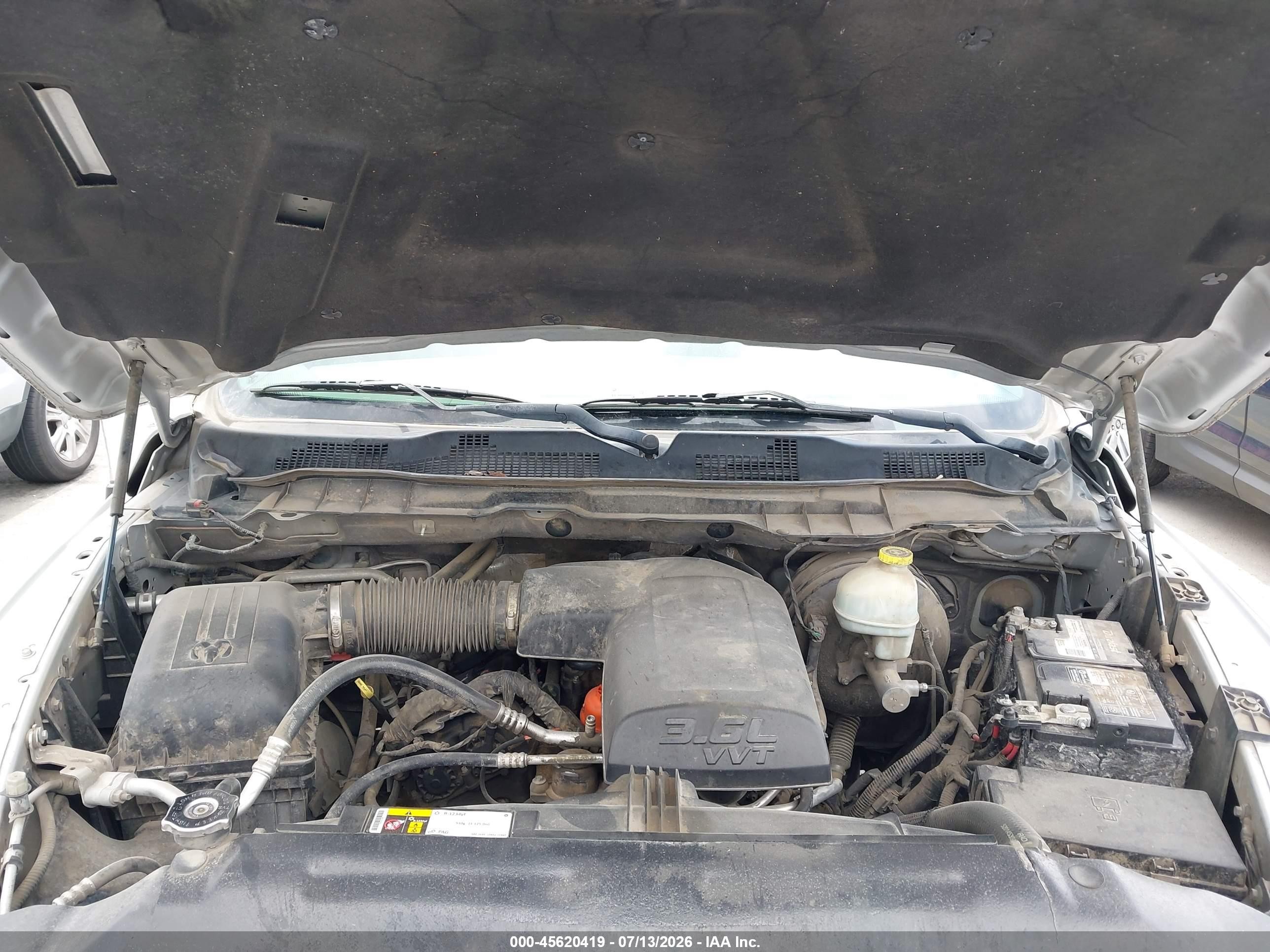 2014 Ram 1500 Tradesman Silver vin: 1C6RR6FG3ES453780