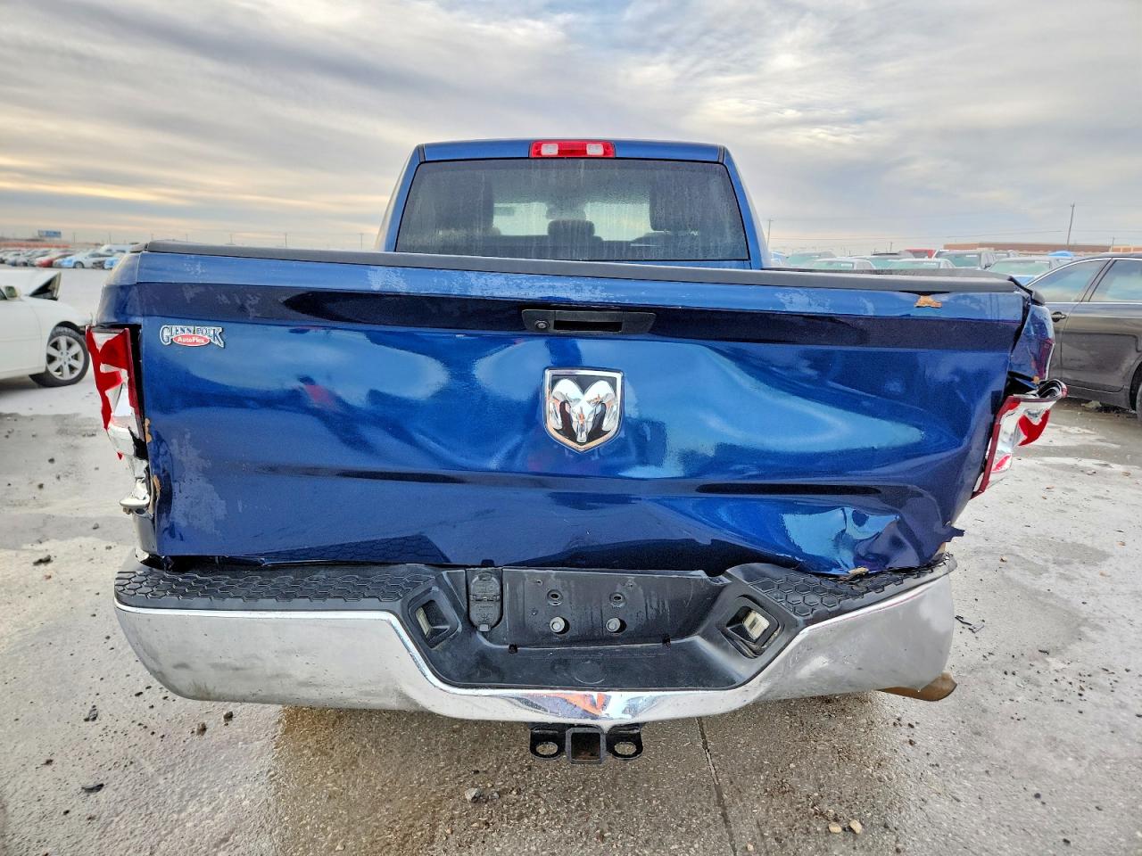 2019 Ram 1500 Classic Tradesman Blue vin: 1C6RR6FG3KS629254