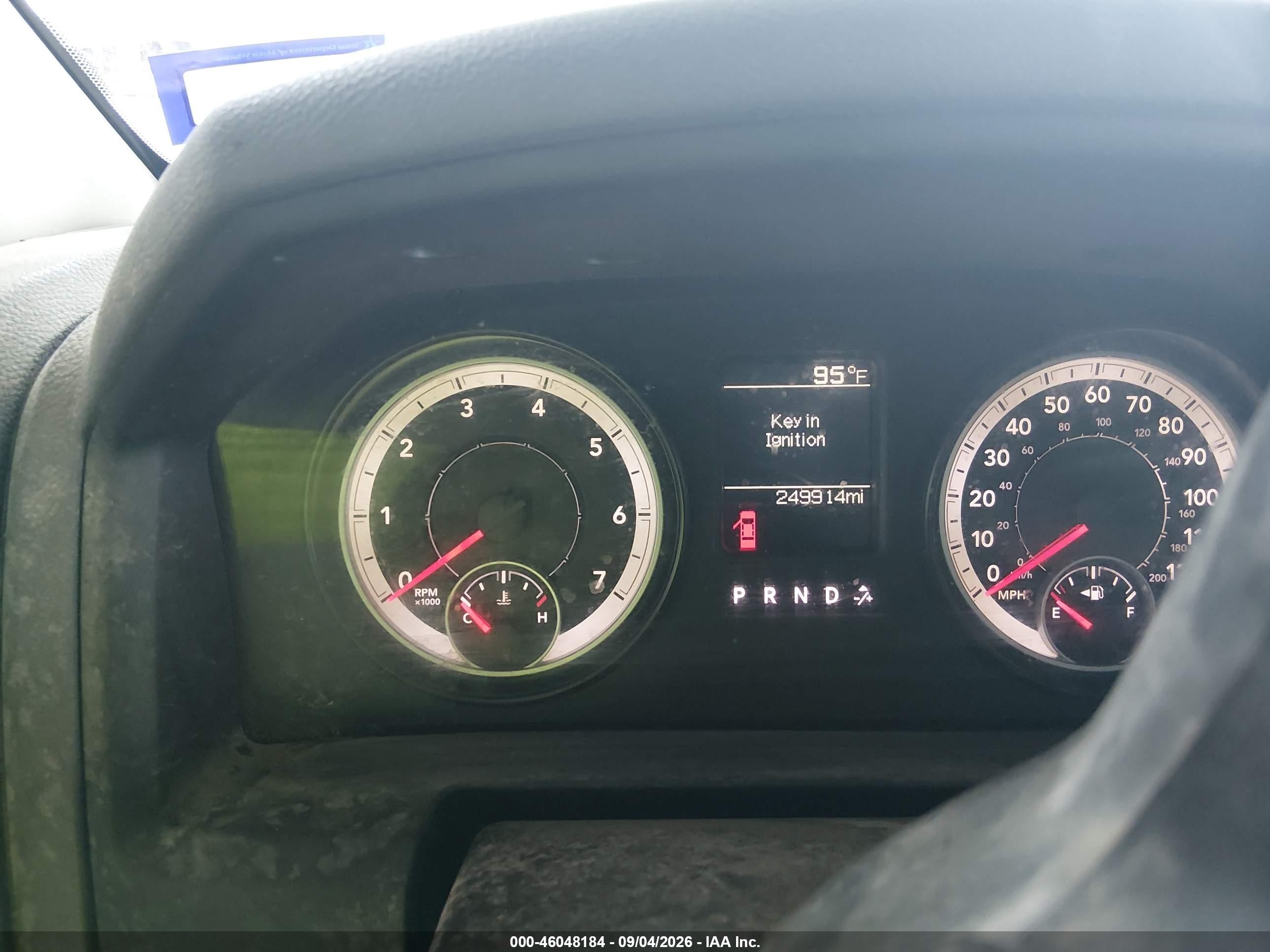 2014 Ram 1500 Tradesman Серый vin: 1C6RR6FG4ES454825