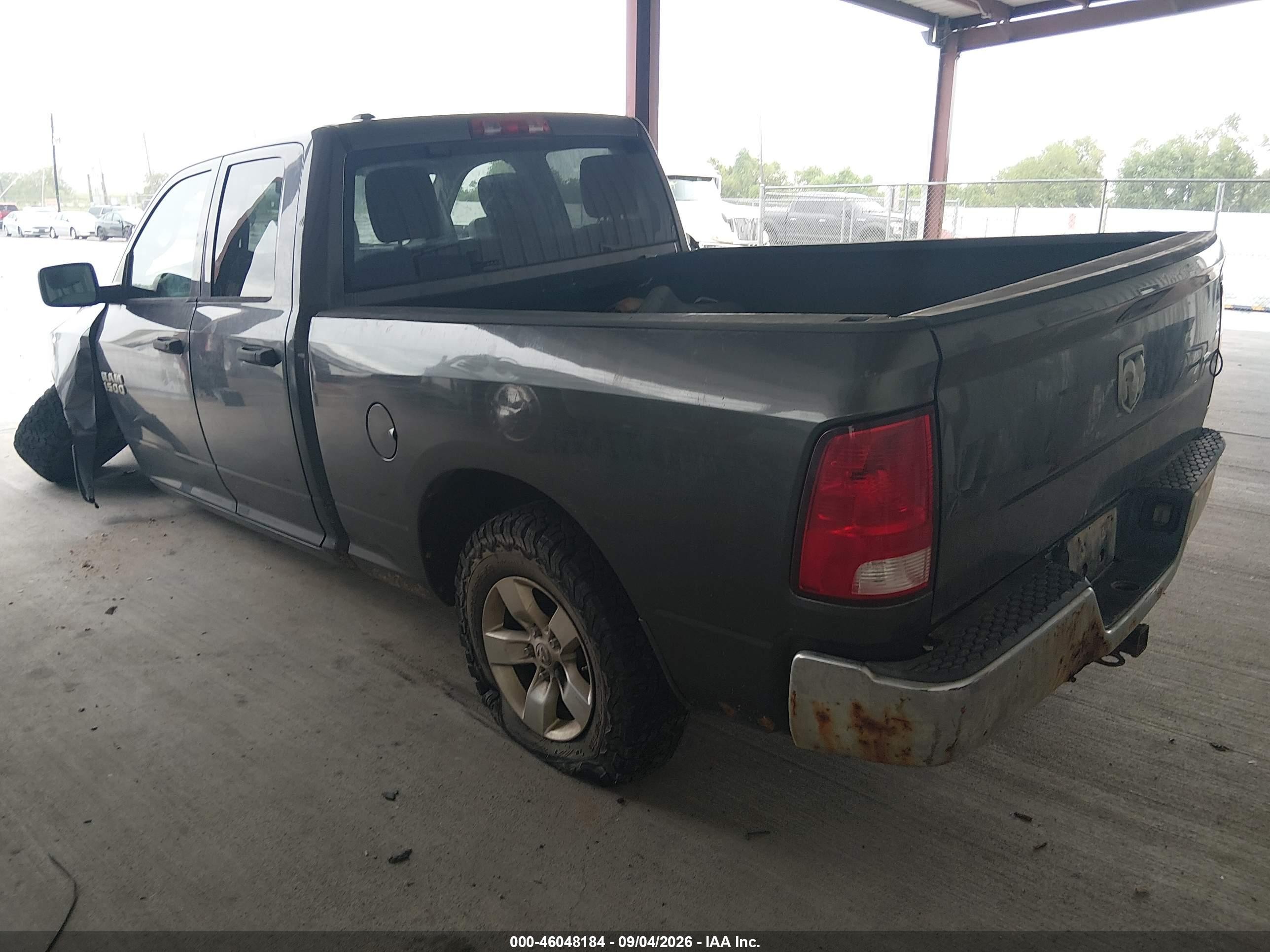 2014 Ram 1500 Tradesman Серый vin: 1C6RR6FG4ES454825