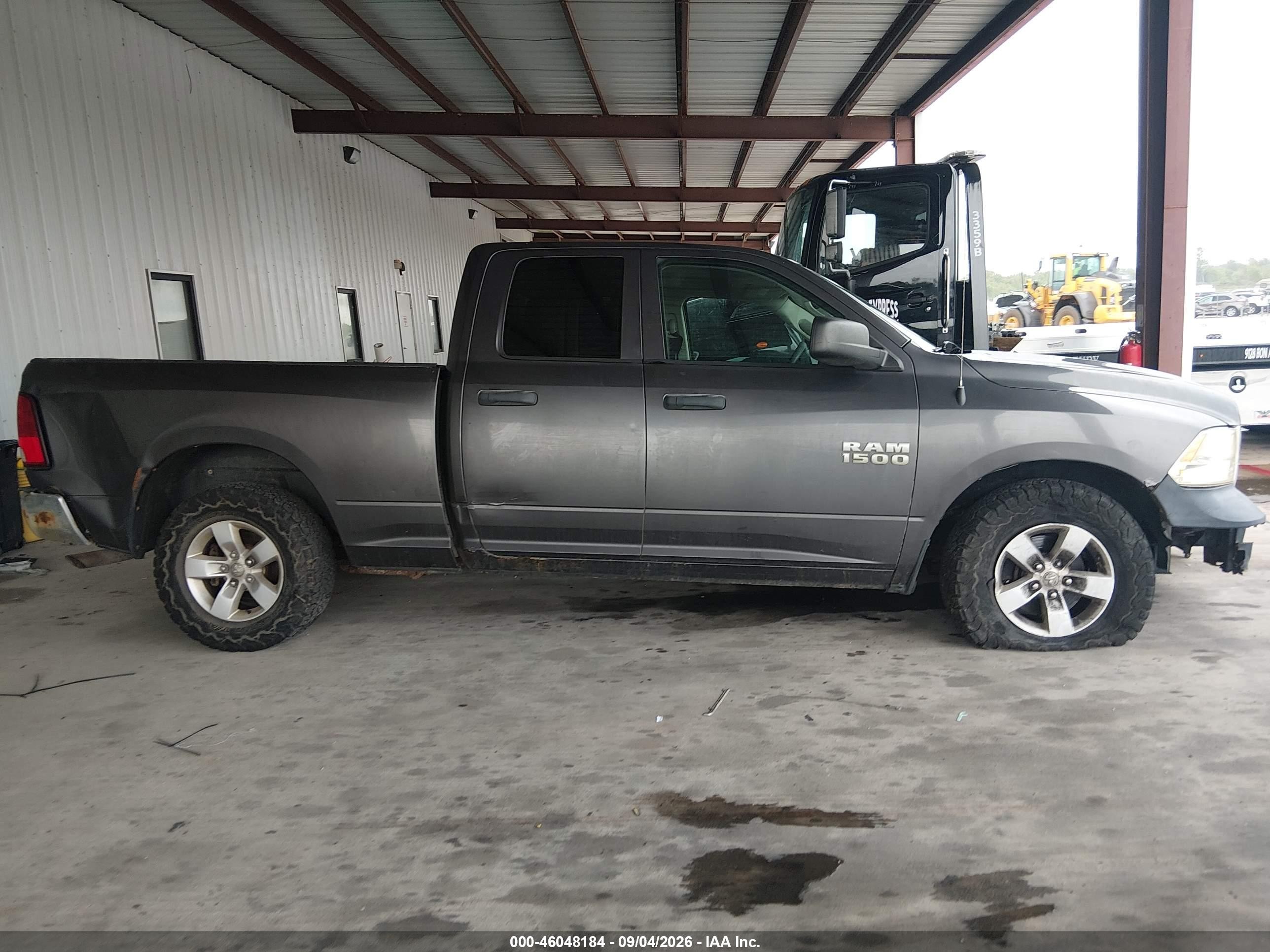 2014 Ram 1500 Tradesman Серый vin: 1C6RR6FG4ES454825