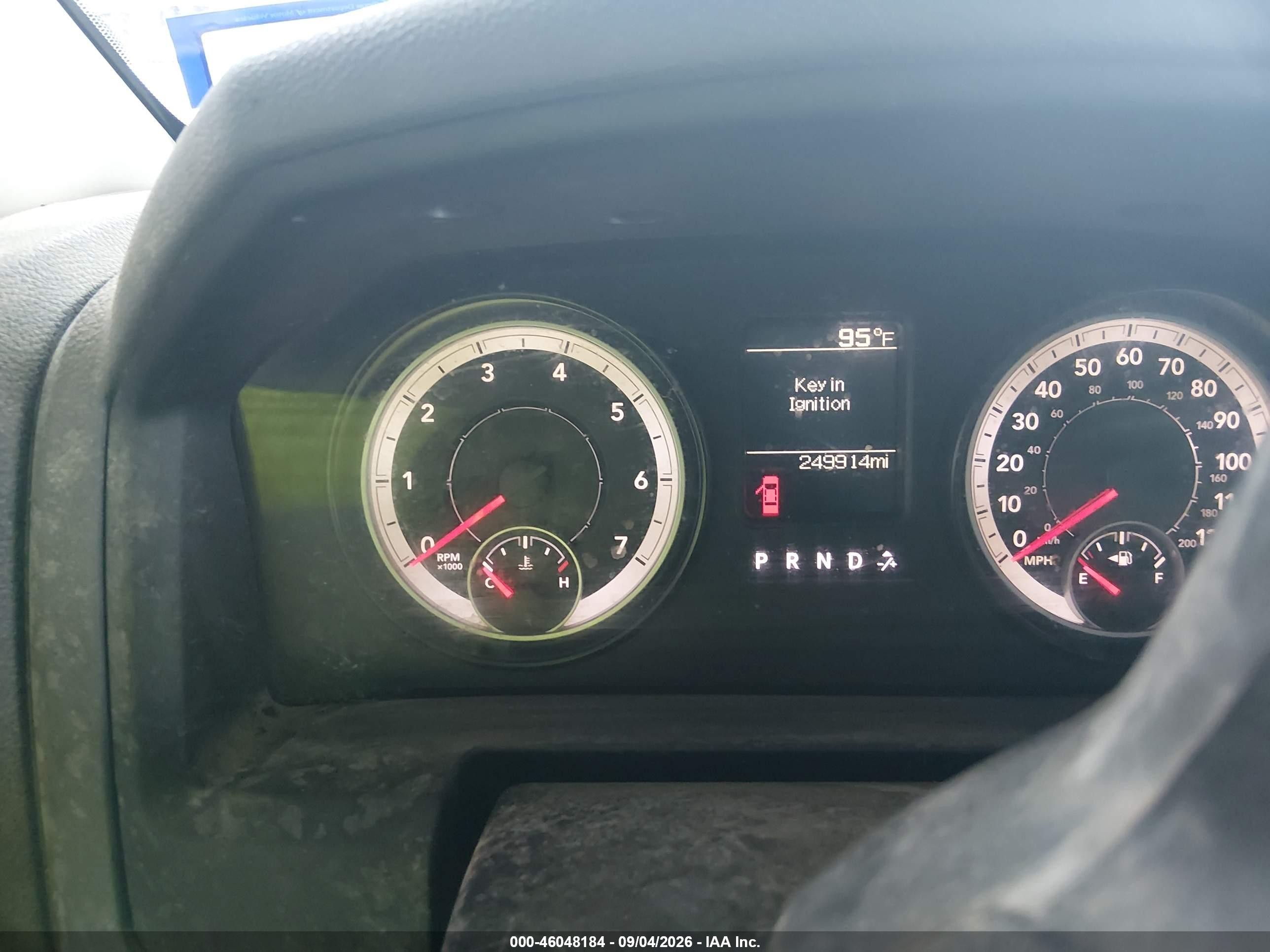 2014 Ram 1500 Tradesman Серый vin: 1C6RR6FG4ES454825