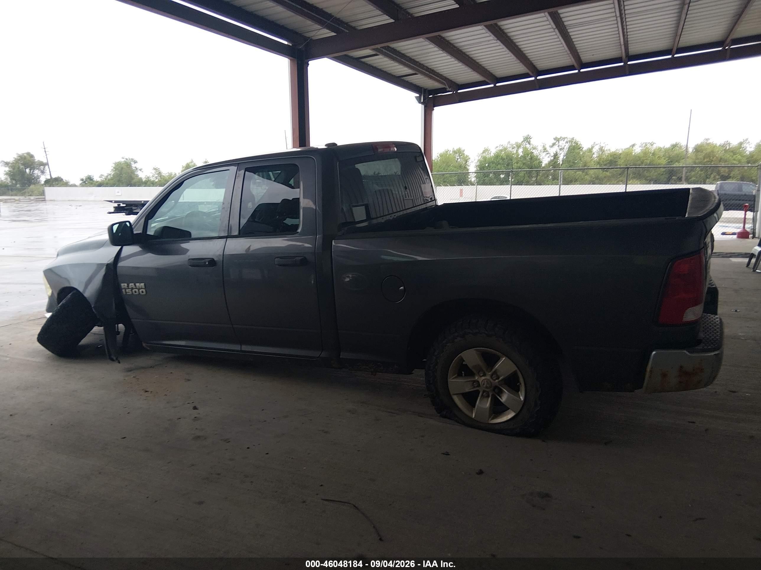 2014 Ram 1500 Tradesman Серый vin: 1C6RR6FG4ES454825