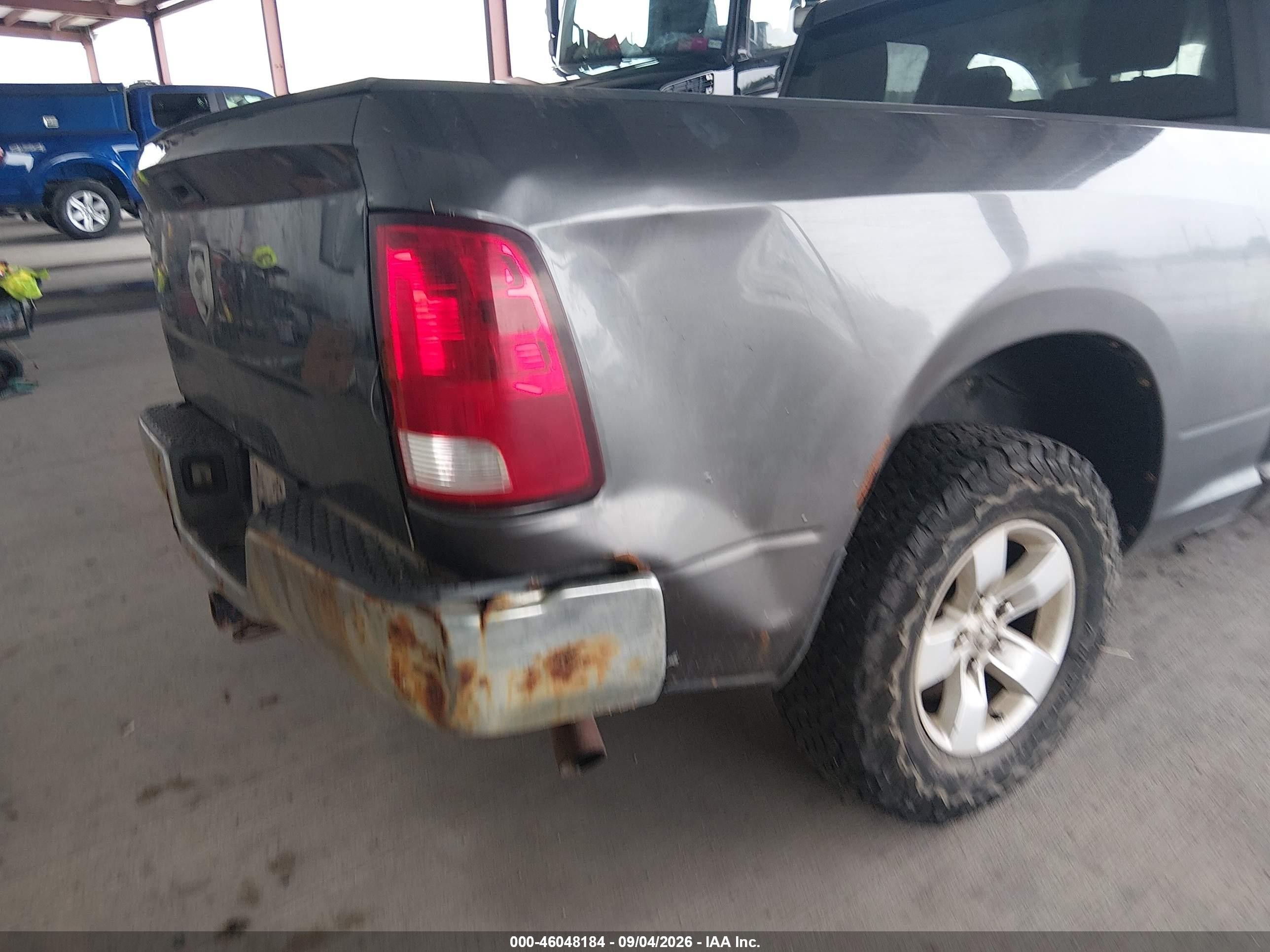 2014 Ram 1500 Tradesman Серый vin: 1C6RR6FG4ES454825