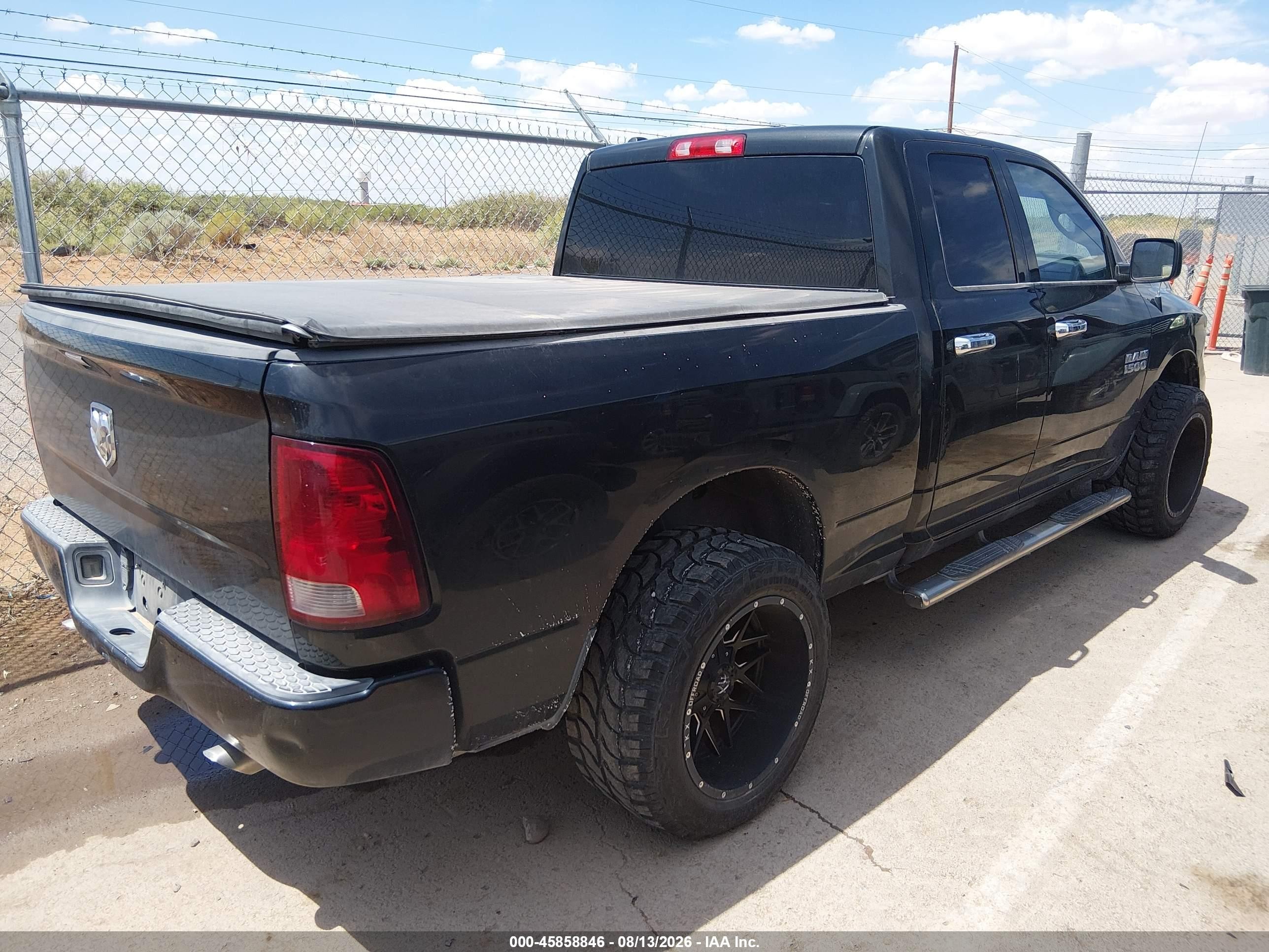 2015 Ram 1500 Express Black vin: 1C6RR6FG4FS709507