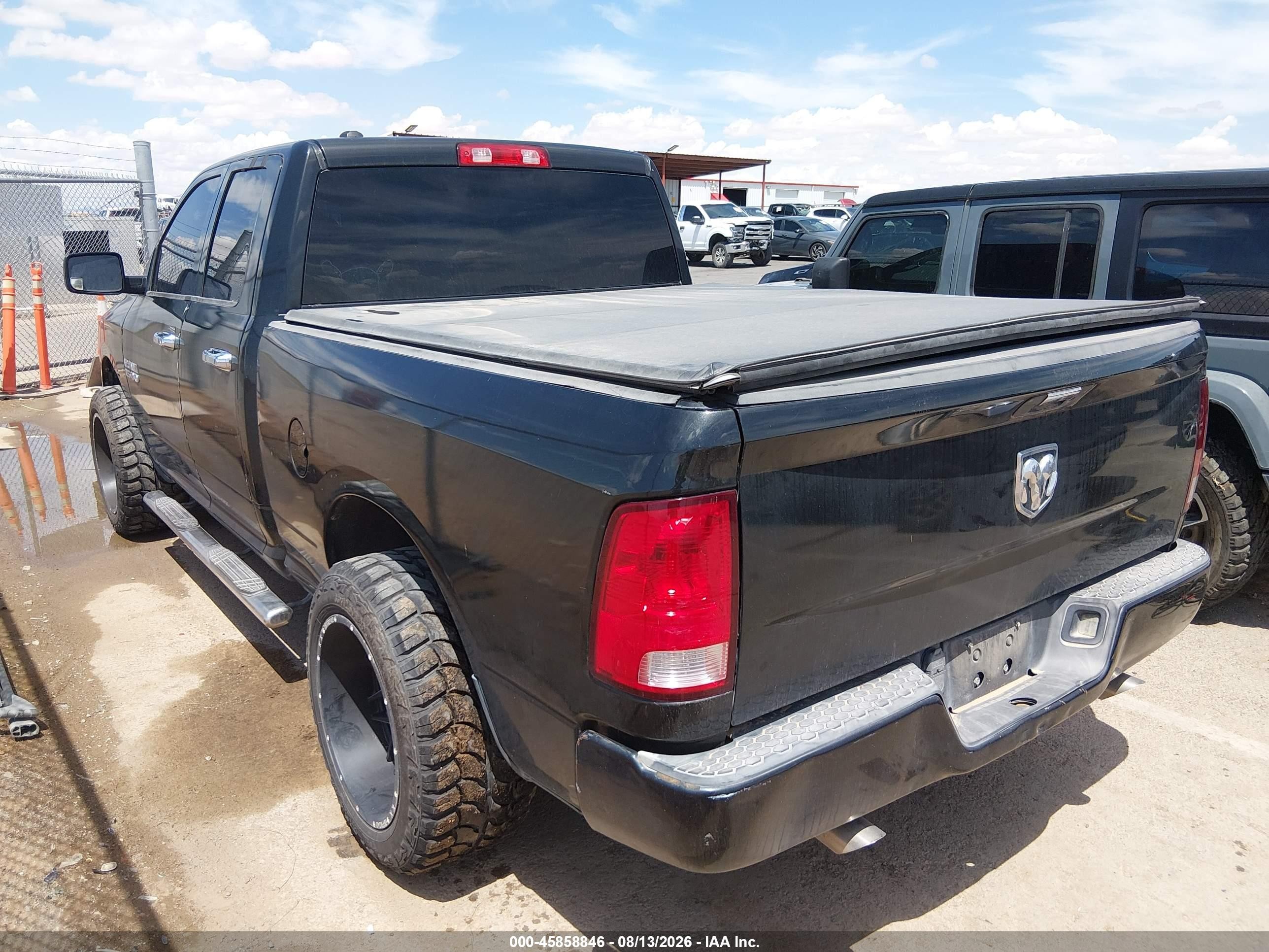 2015 Ram 1500 Express Black vin: 1C6RR6FG4FS709507