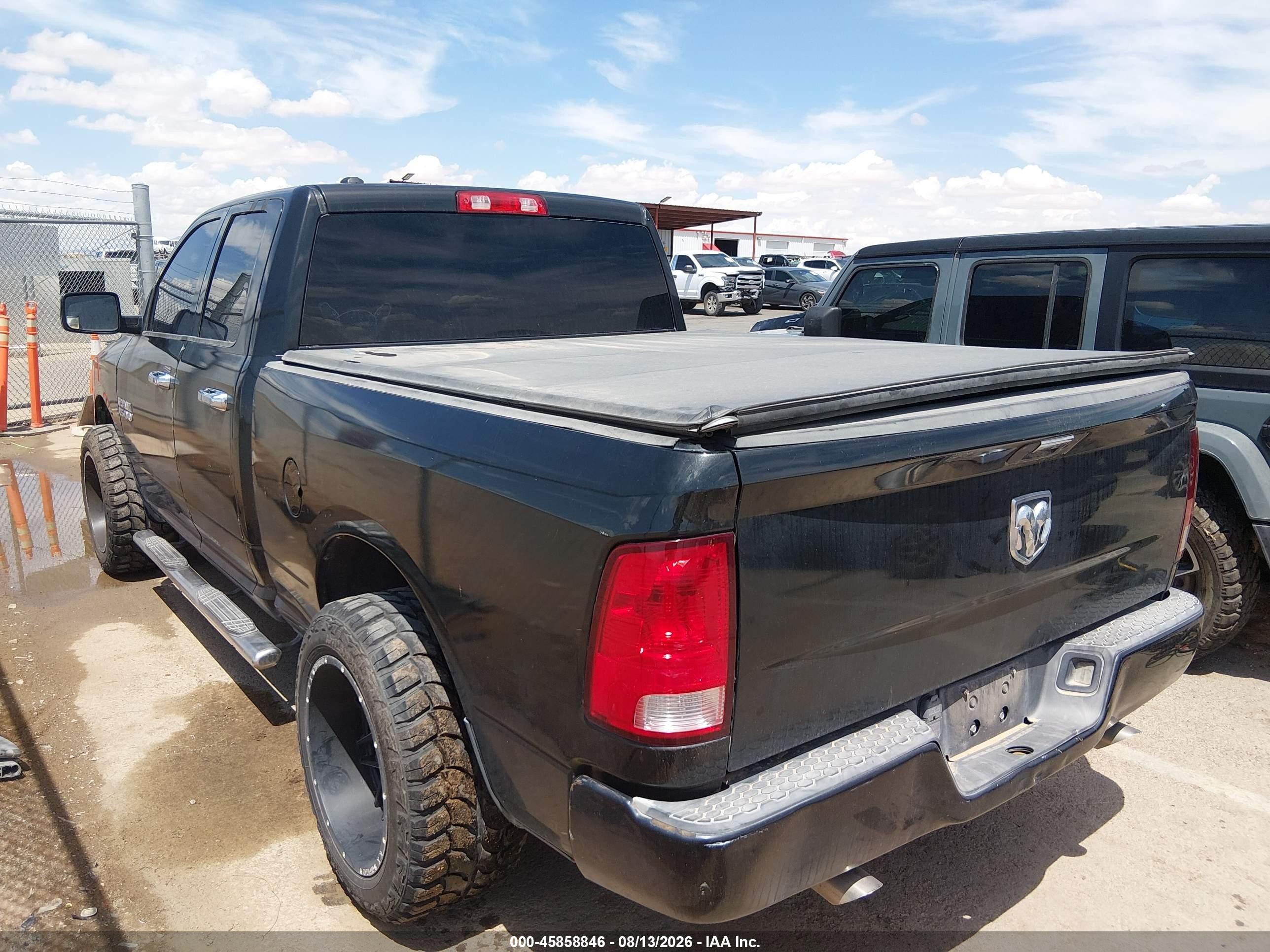 2015 Ram 1500 Express Black vin: 1C6RR6FG4FS709507