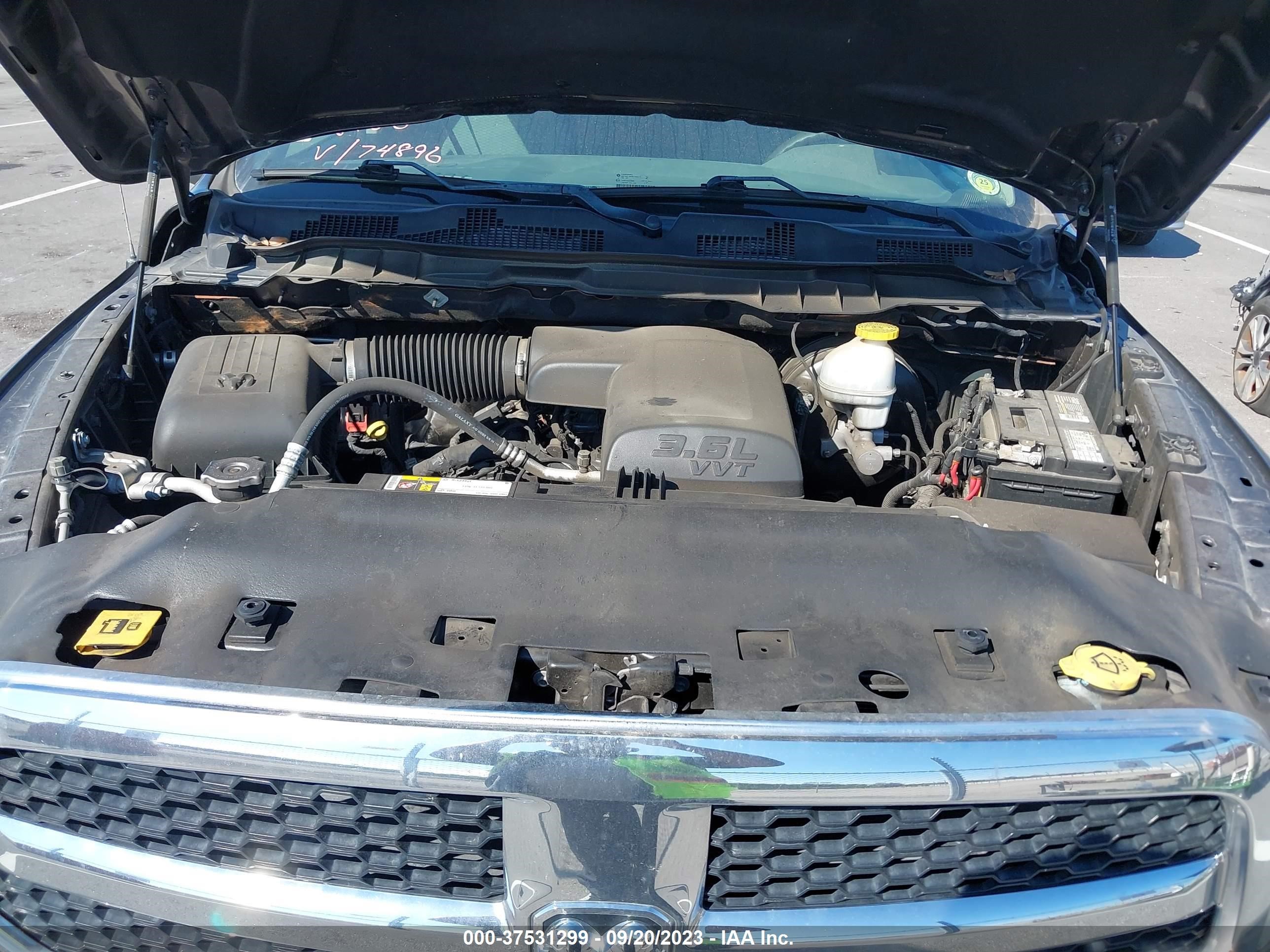 2019 Ram 1500 Classic Tradesman  4x2 6'4" Box Gray vin: 1C6RR6FG4KS674896