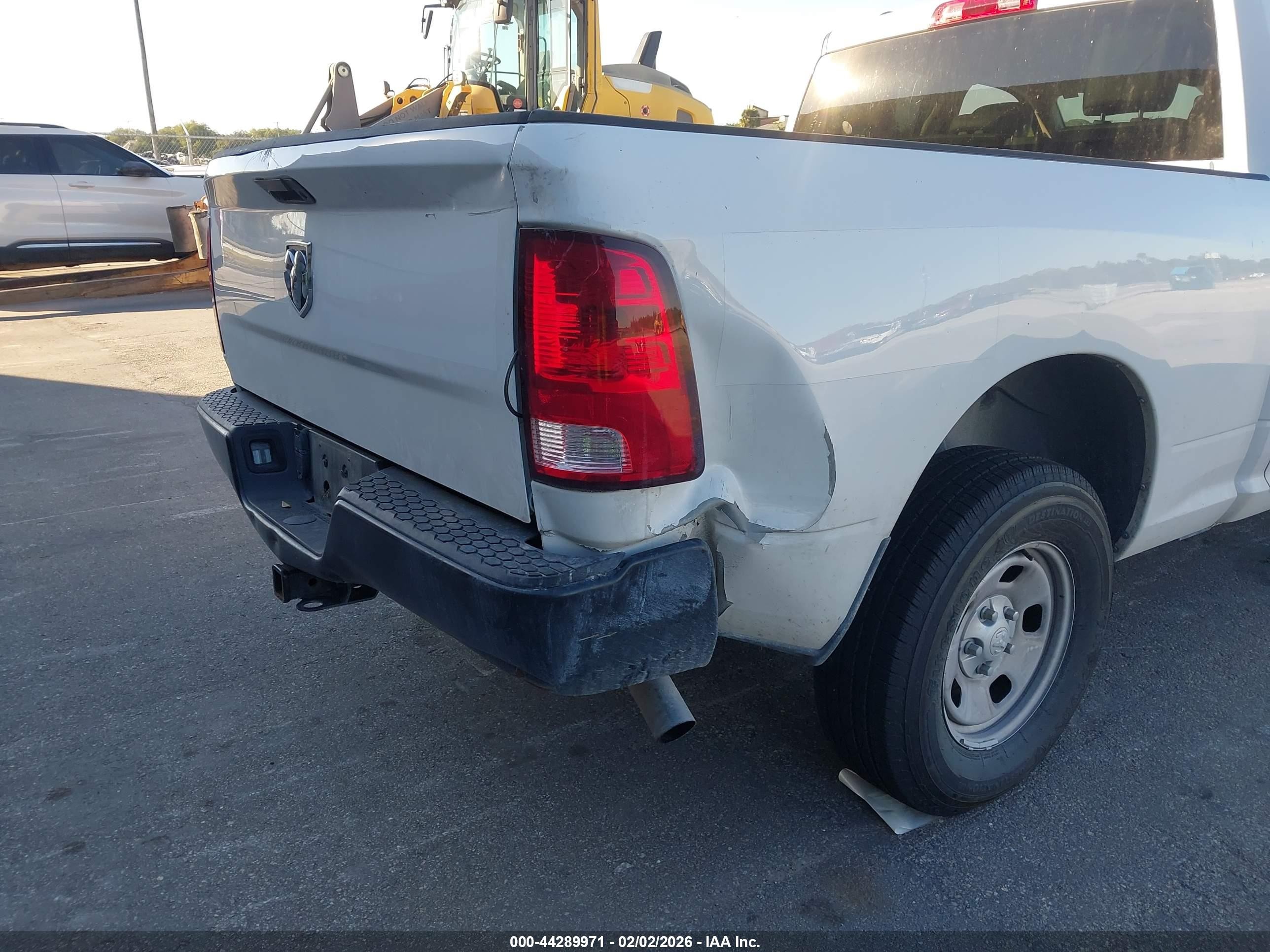 2023 Ram 1500 Classic Tradesman  4x2 6'4 Box White vin: 1C6RR6FG4PS592948