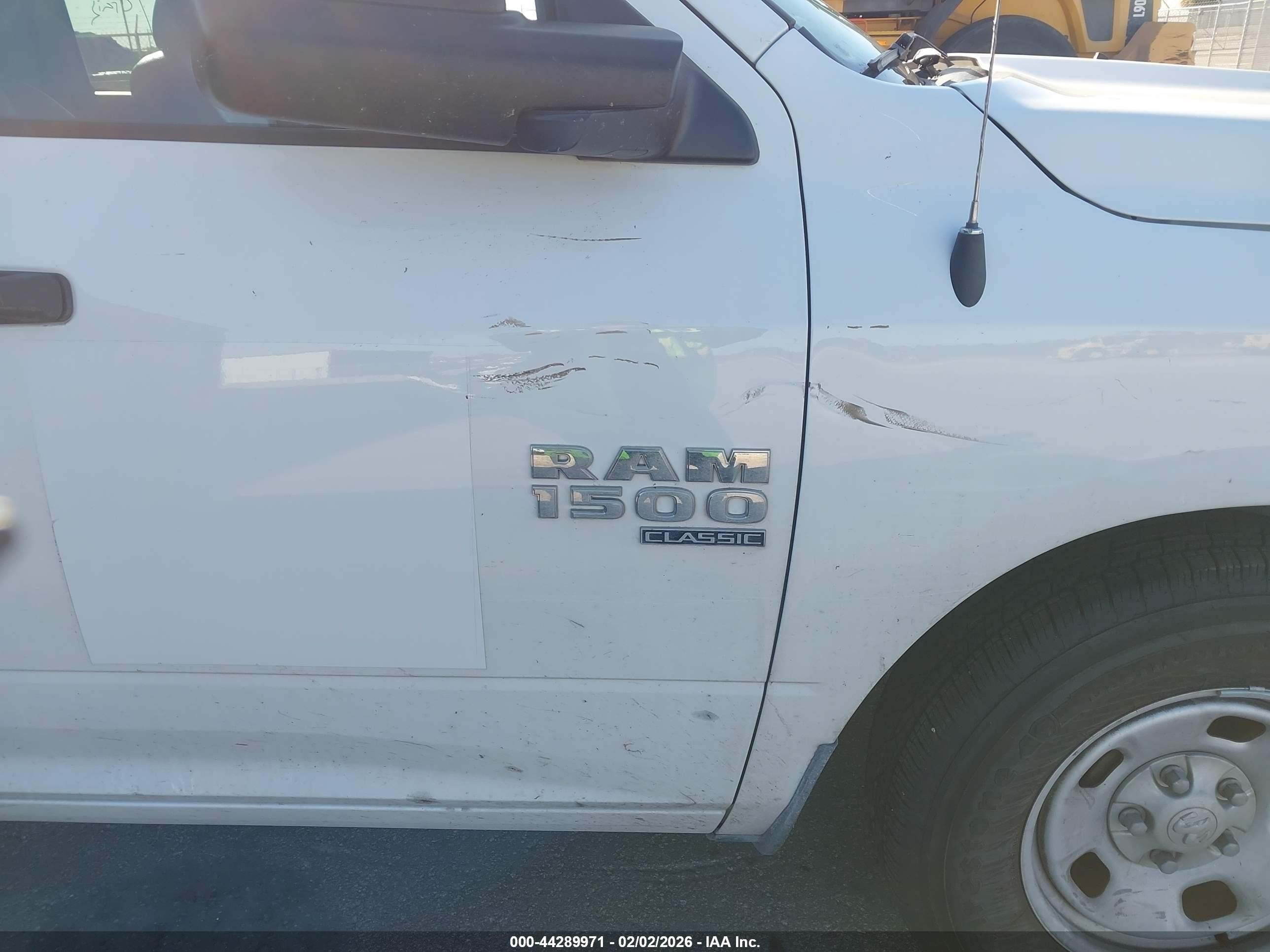 2023 Ram 1500 Classic Tradesman  4x2 6'4 Box White vin: 1C6RR6FG4PS592948