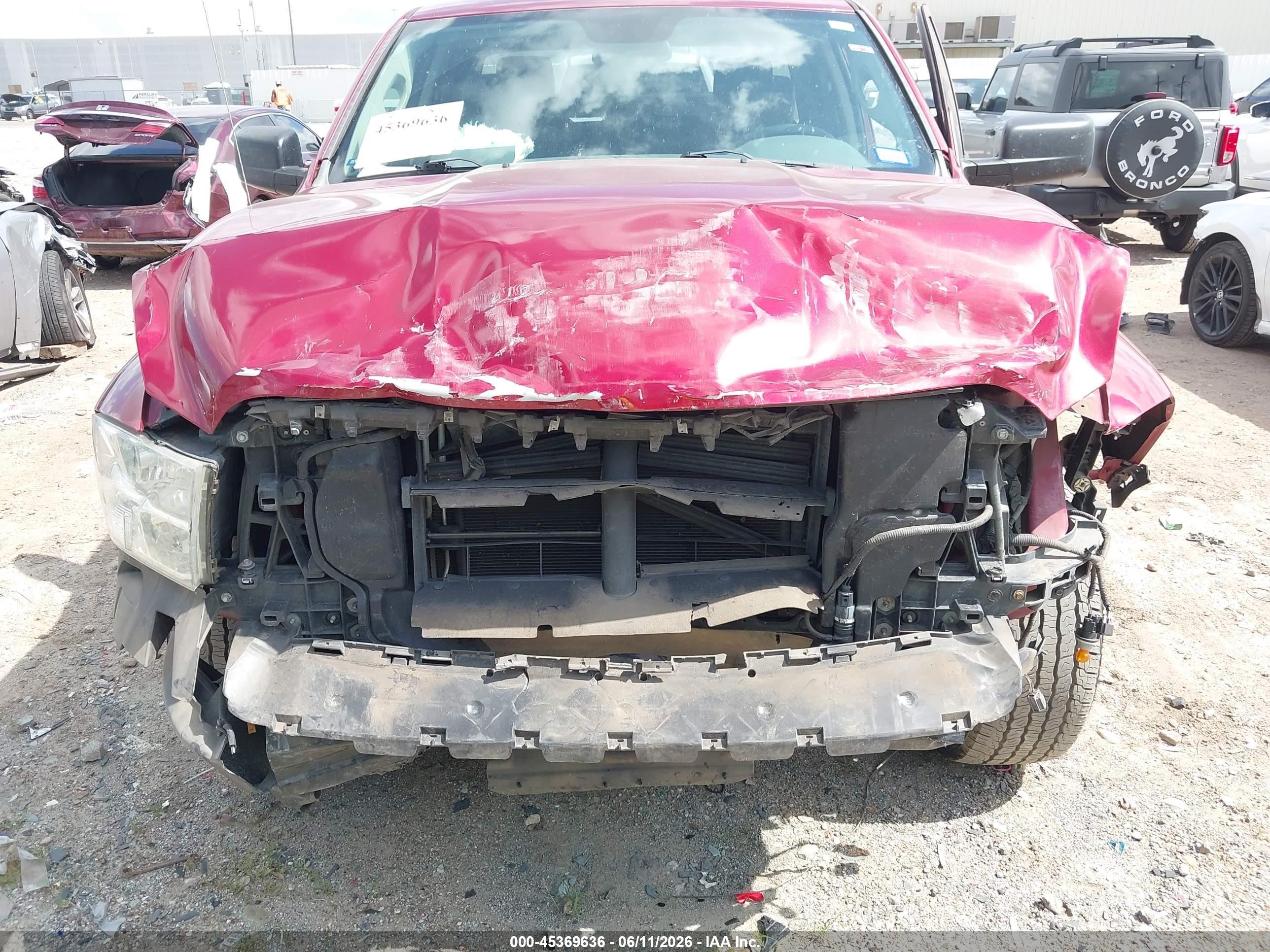 2015 Ram 1500 Express Red vin: 1C6RR6FG5FS505752