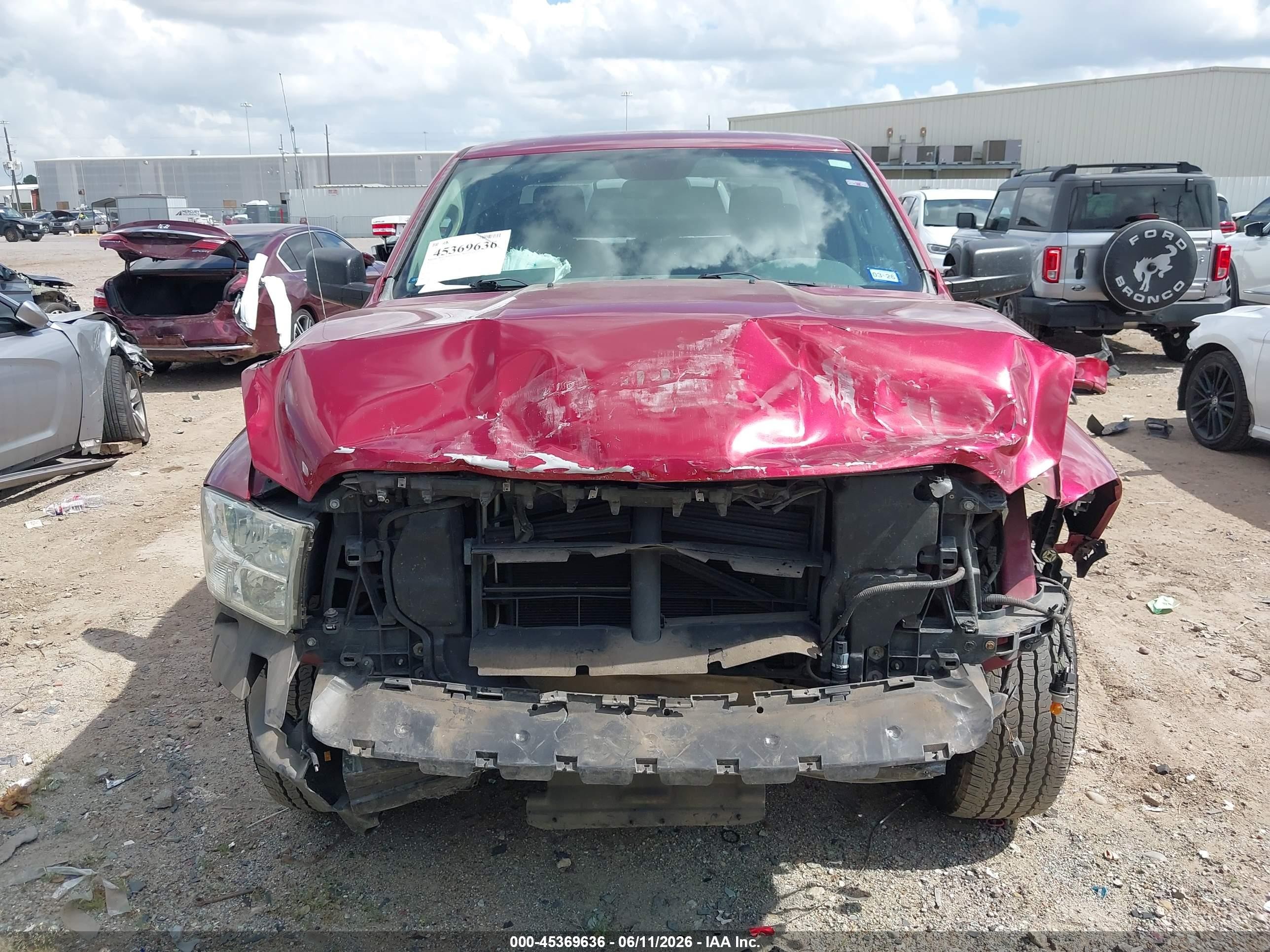 2015 Ram 1500 Express Red vin: 1C6RR6FG5FS505752