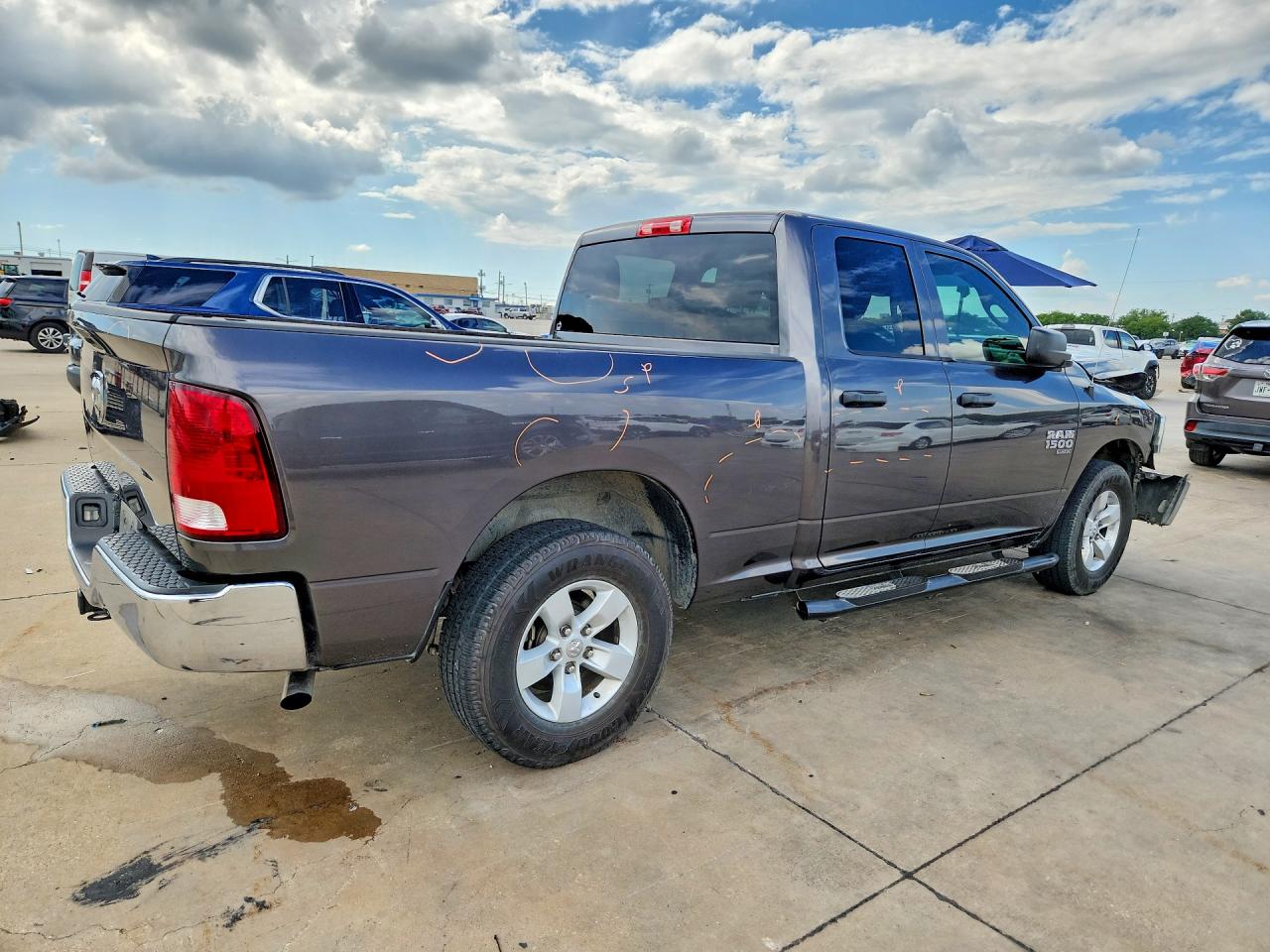 2020 Ram 1500 Classic Tradesman Gray vin: 1C6RR6FG5LS114628