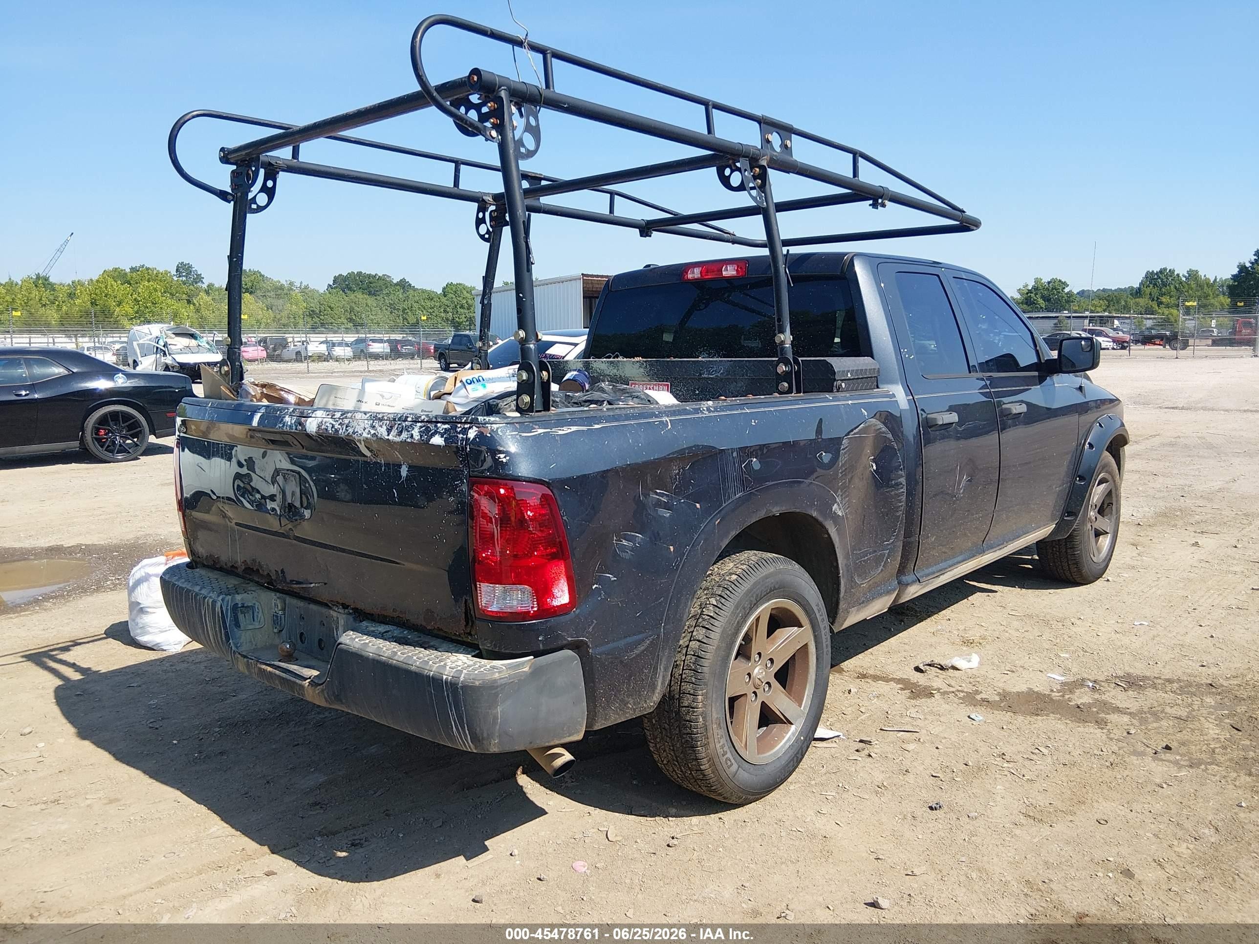 2014 Ram 1500 Tradesman Silver vin: 1C6RR6FG6ES440523