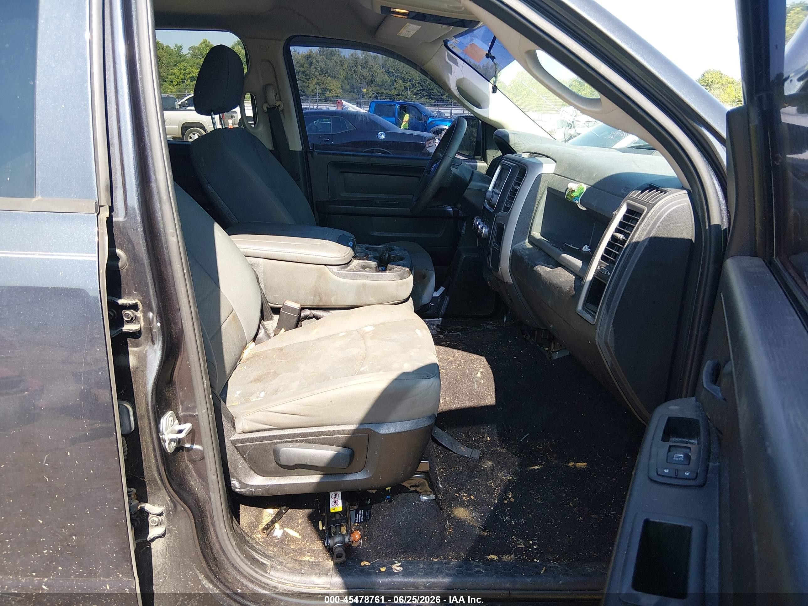2014 Ram 1500 Tradesman Silver vin: 1C6RR6FG6ES440523