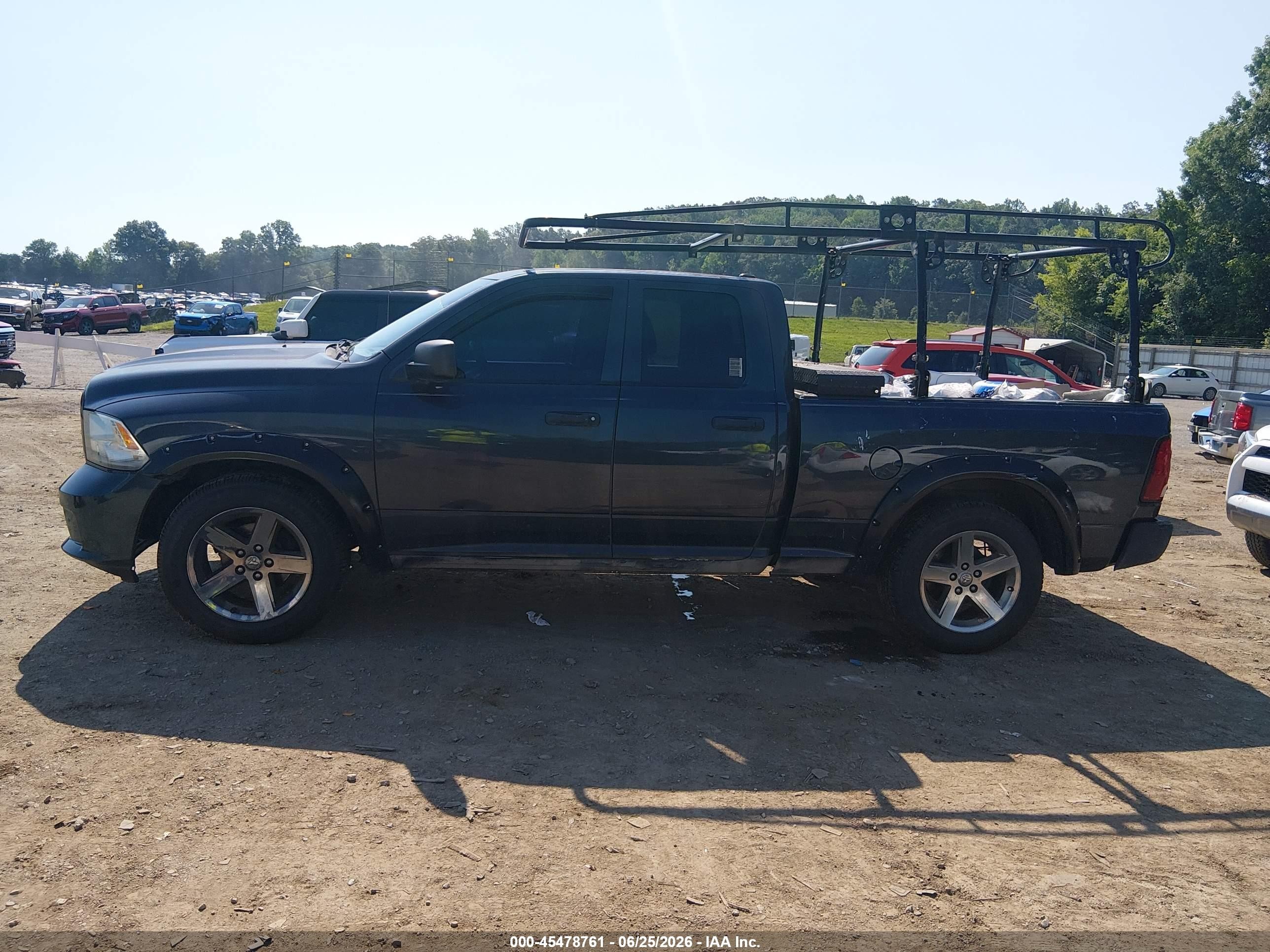 2014 Ram 1500 Tradesman Silver vin: 1C6RR6FG6ES440523