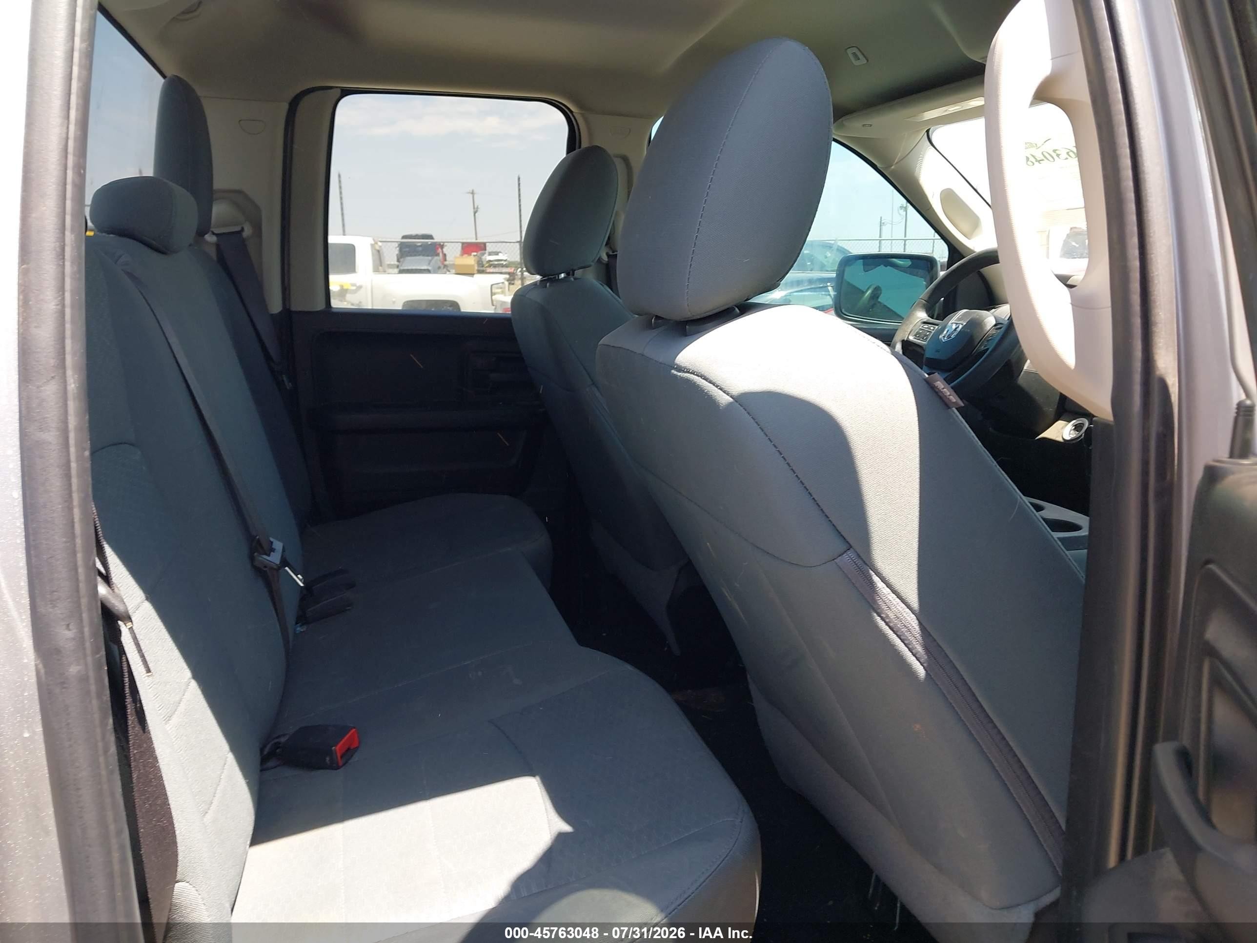 2020 Ram 1500 Classic Tradesman  4x2 6'4 Box Silver vin: 1C6RR6FG7LS139501