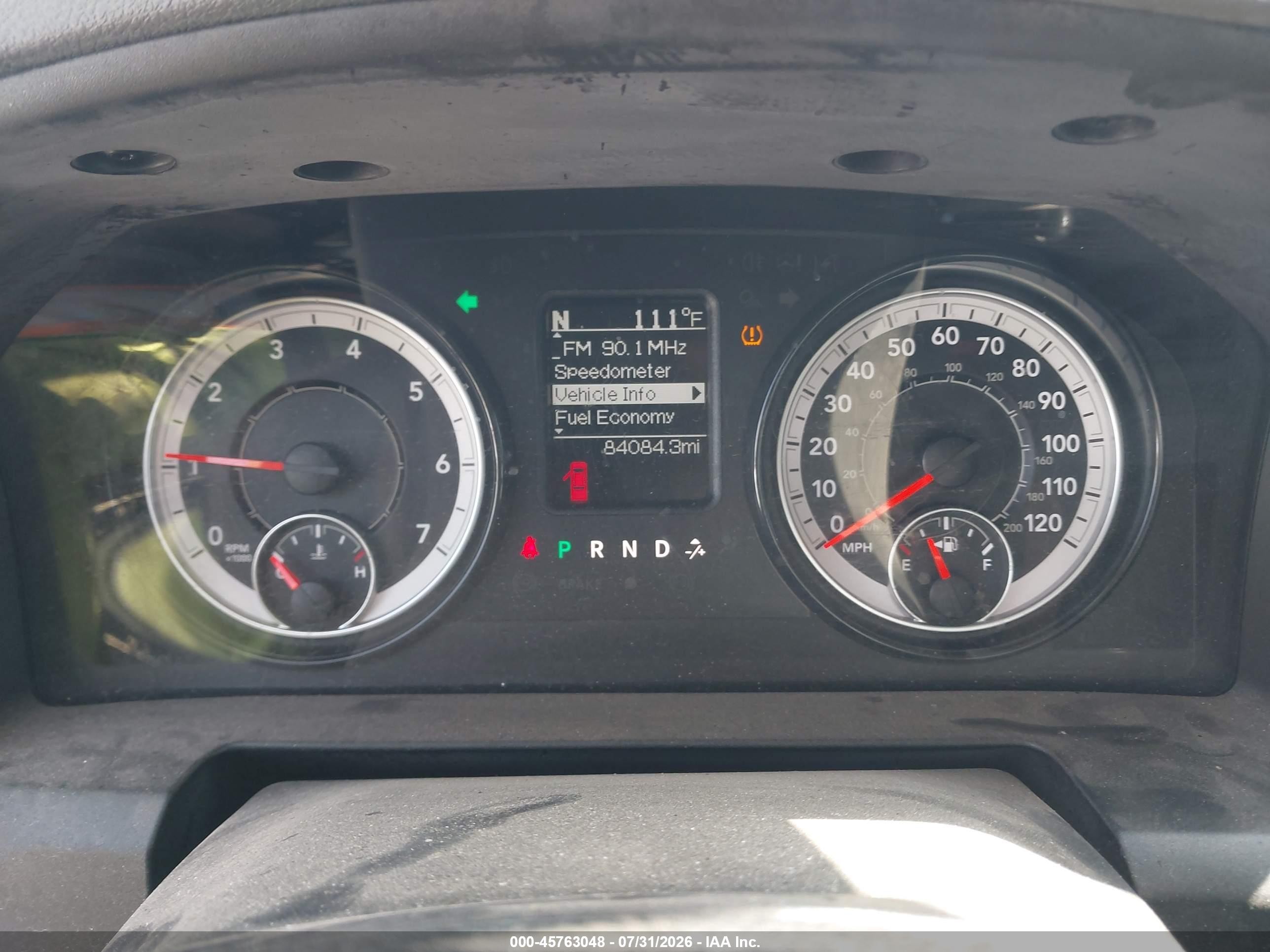 2020 Ram 1500 Classic Tradesman  4x2 6'4 Box Silver vin: 1C6RR6FG7LS139501