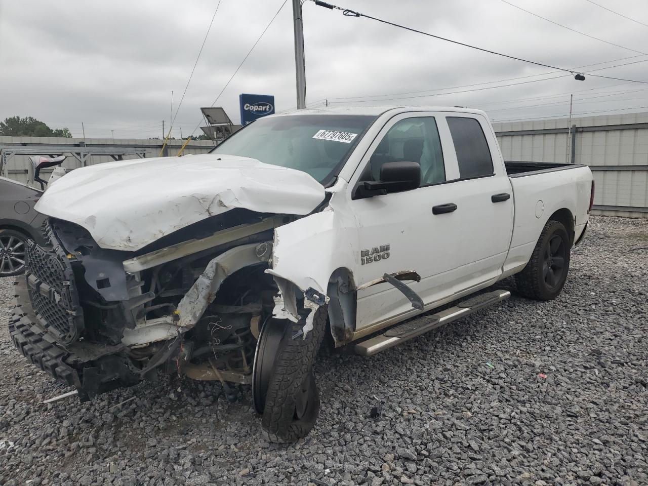2015 Ram 1500 St White vin: 1C6RR6FG8FS635315