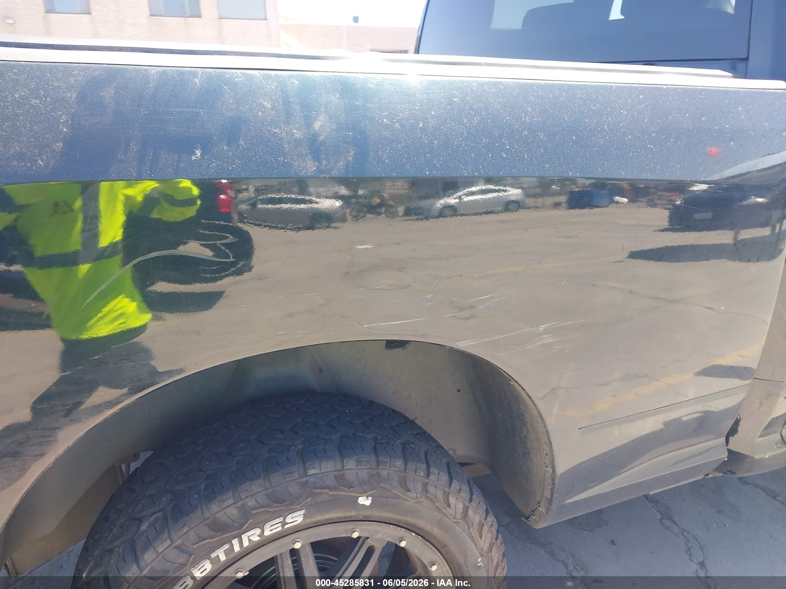 2015 Ram 1500 Tradesman Black vin: 1C6RR6FG9FS693059