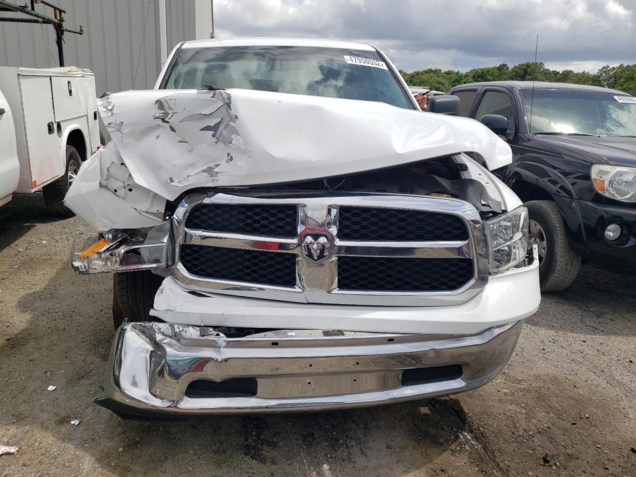 2020 Ram 1500 Classic Tradesman White vin: 1C6RR6FG9LS158616