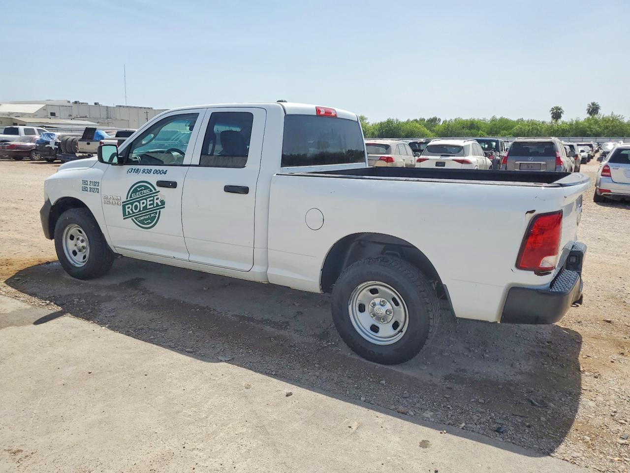 2015 Ram 1500 St White vin: 1C6RR6FGXFS755813