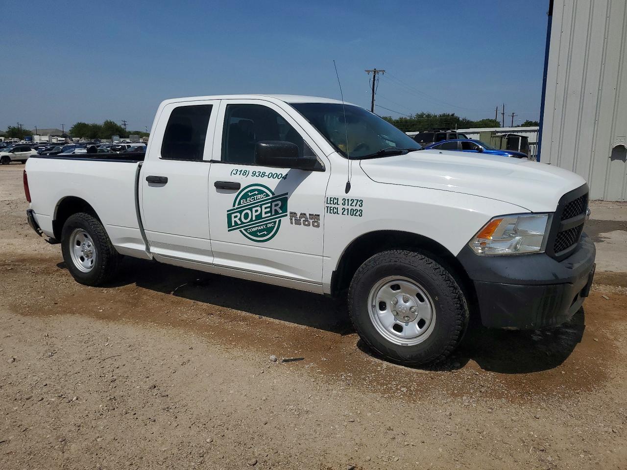 2015 Ram 1500 St White vin: 1C6RR6FGXFS755813
