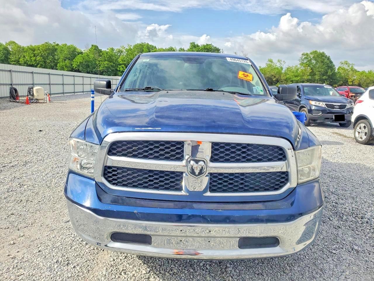 2019 Ram 1500 Classic Tradesman Синий vin: 1C6RR6FGXKS733479