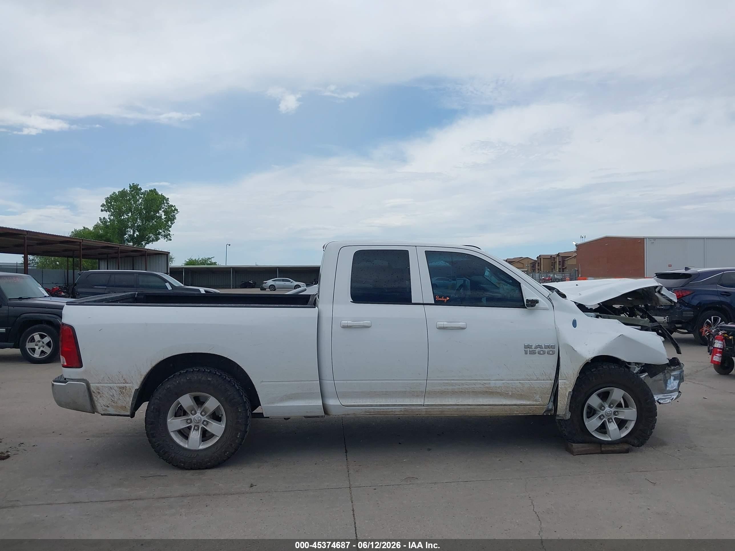 2013 Ram 1500 Tradesman White vin: 1C6RR6FP0DS500858