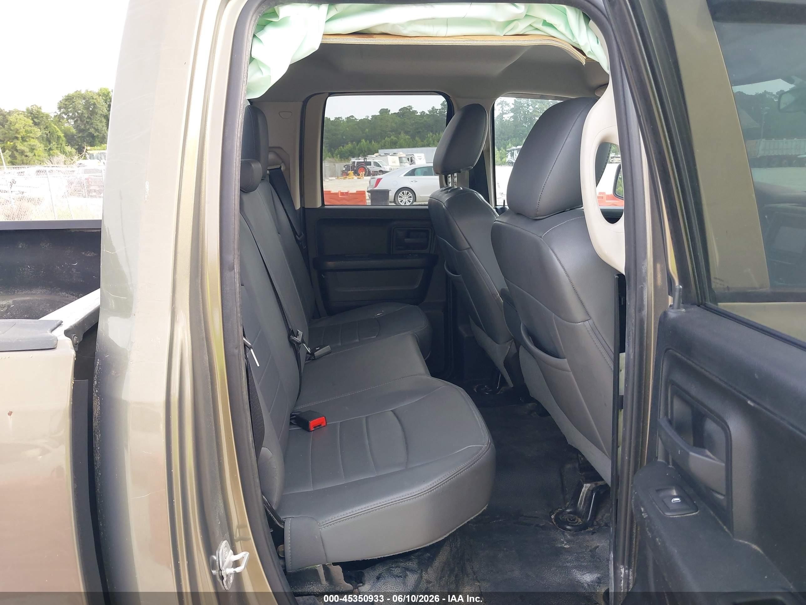 2013 Ram 1500 Tradesman Green vin: 1C6RR6FP7DS588016