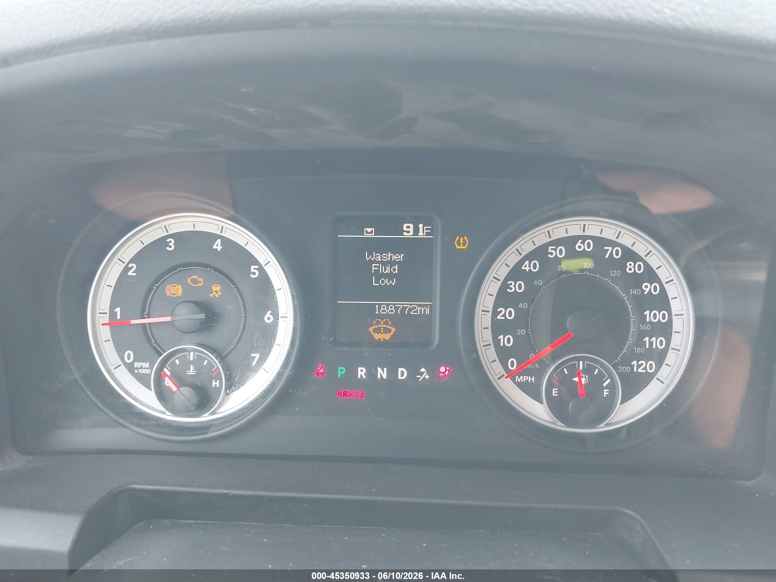 2013 Ram 1500 Tradesman Green vin: 1C6RR6FP7DS588016