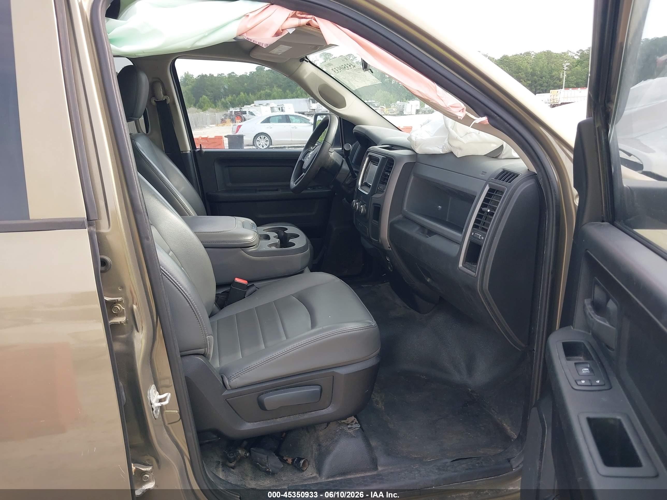 2013 Ram 1500 Tradesman Green vin: 1C6RR6FP7DS588016