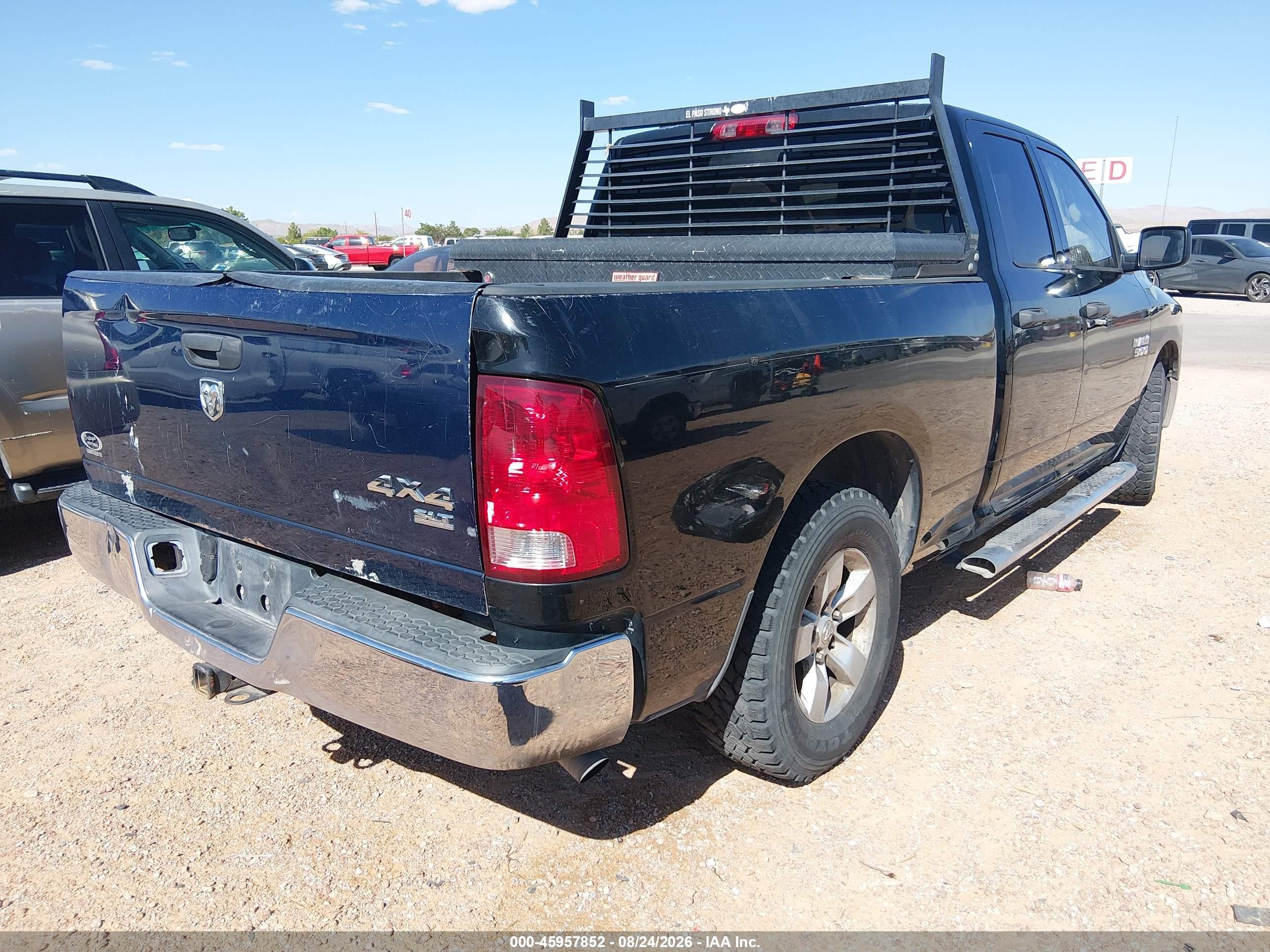2013 Ram 1500 Tradesman Черный vin: 1C6RR6FP8DS628362