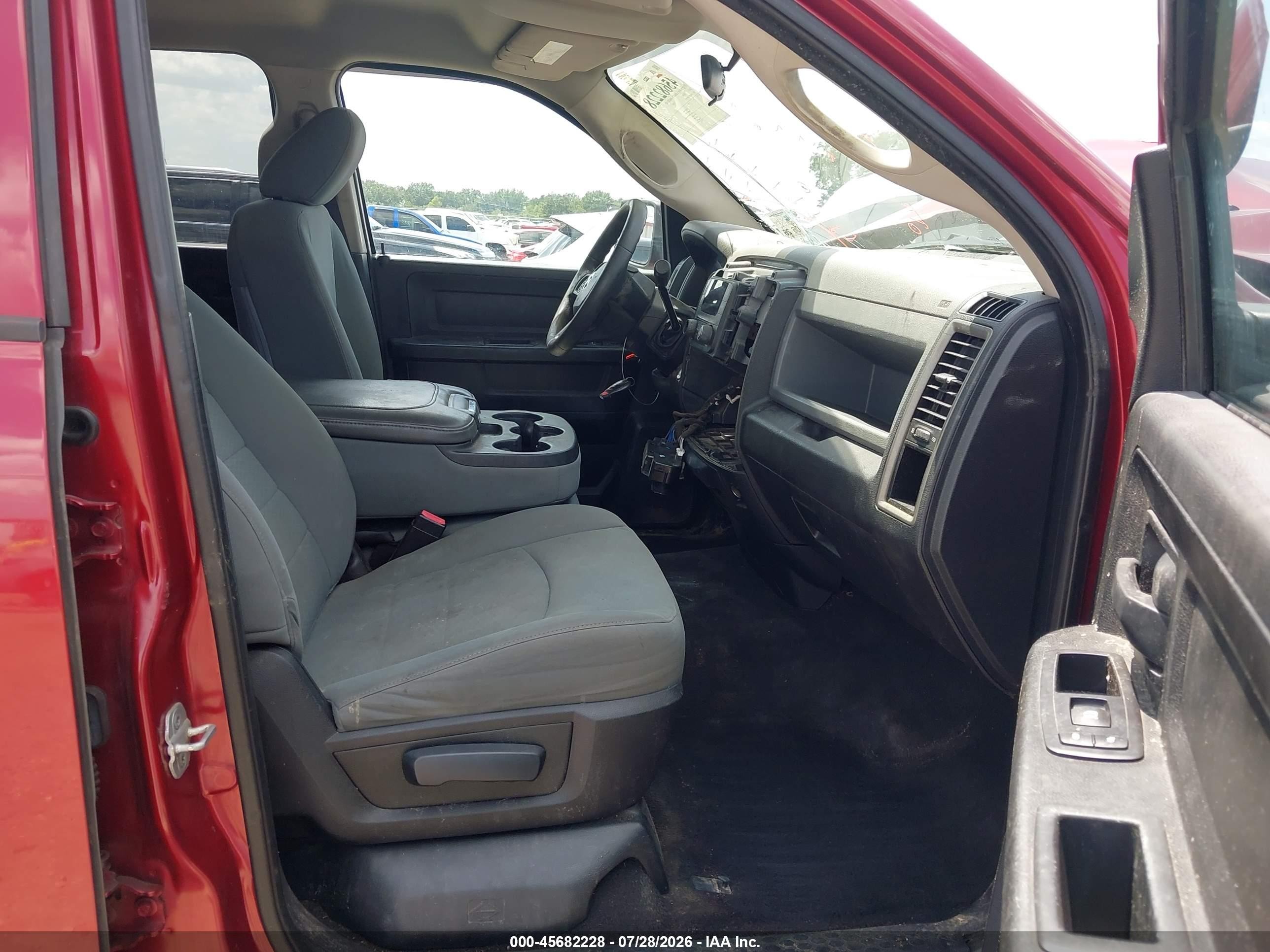 2013 Ram 1500 Tradesman Red vin: 1C6RR6FPXDS529798