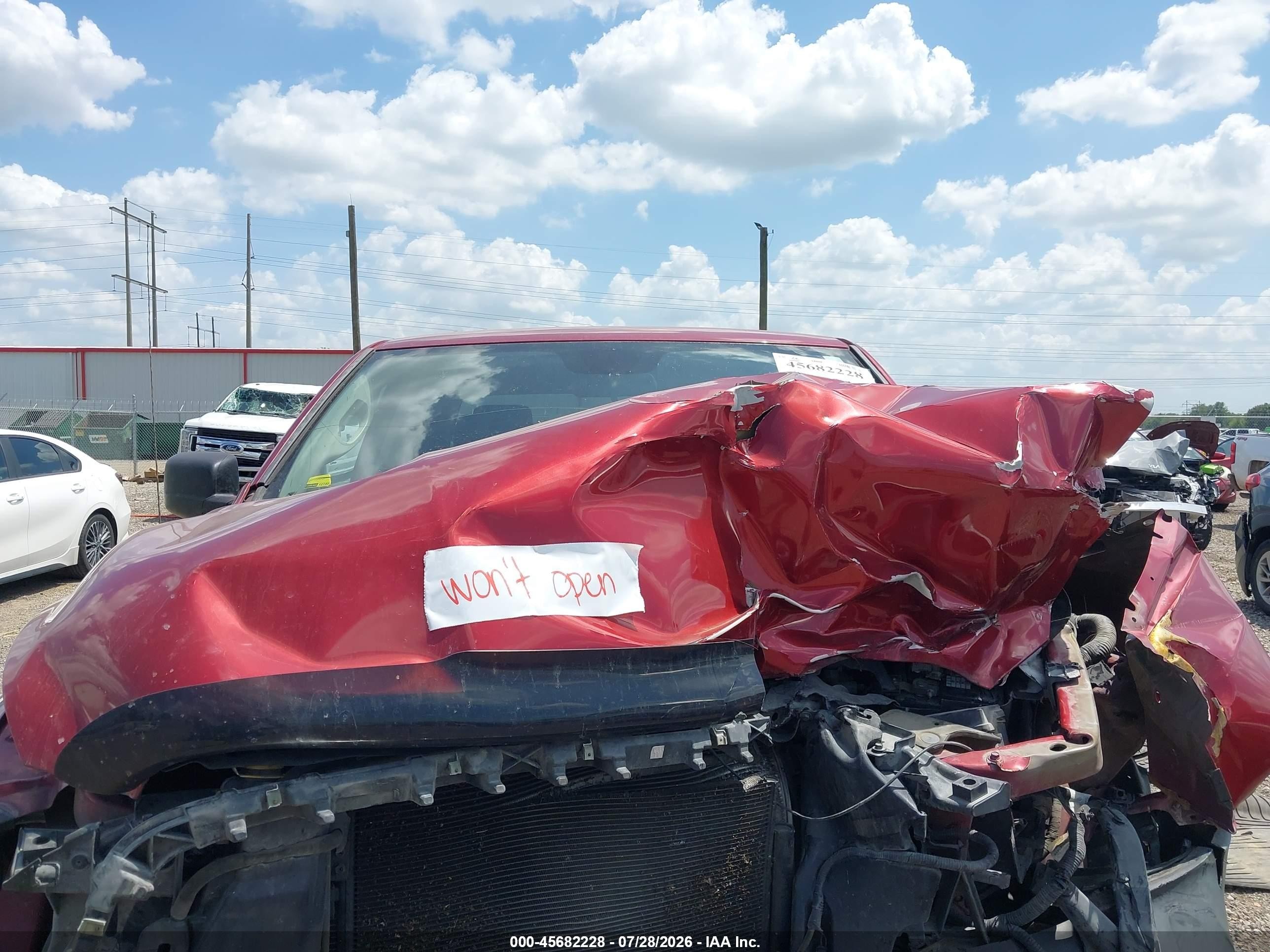 2013 Ram 1500 Tradesman Red vin: 1C6RR6FPXDS529798