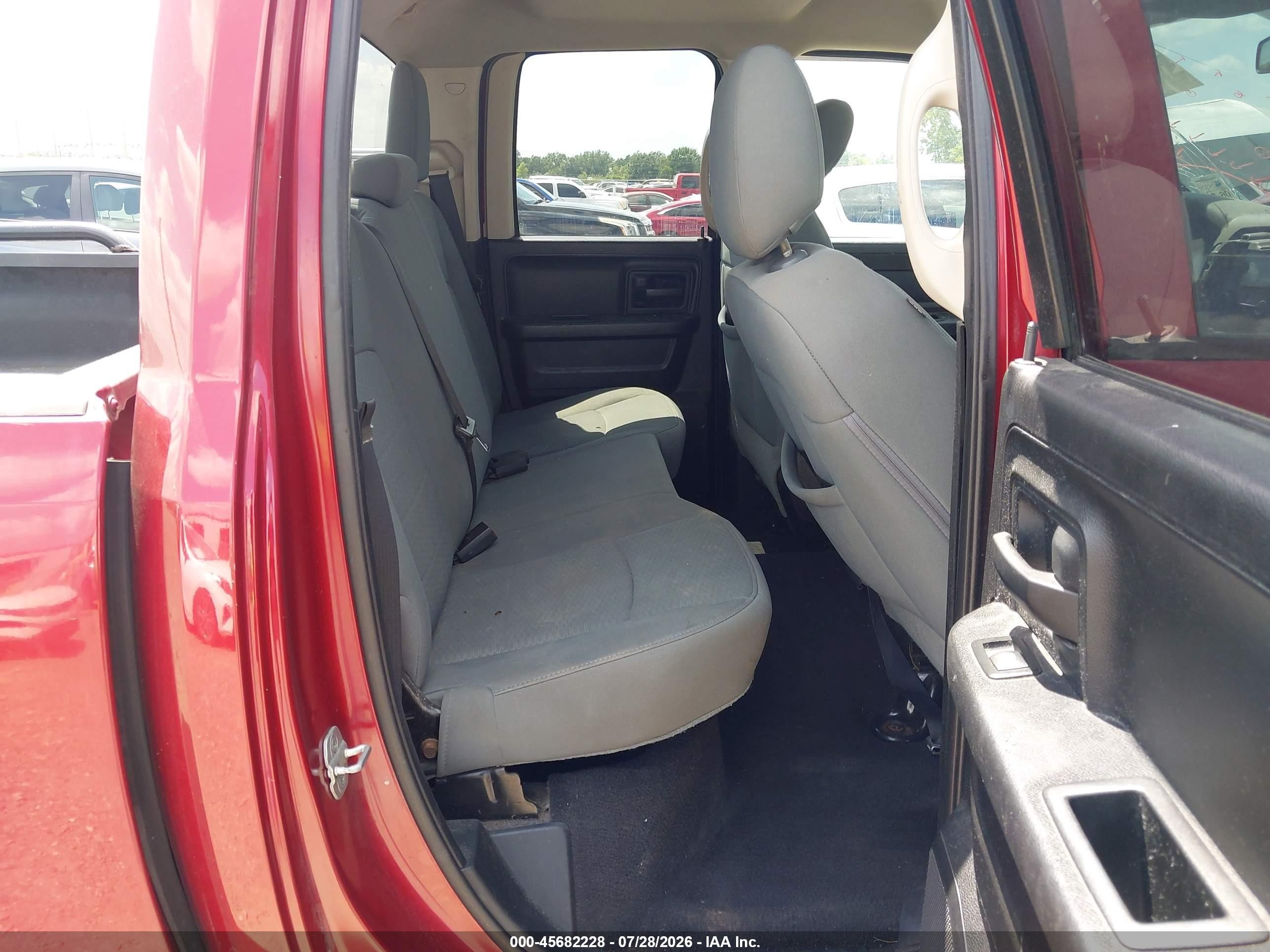 2013 Ram 1500 Tradesman Red vin: 1C6RR6FPXDS529798