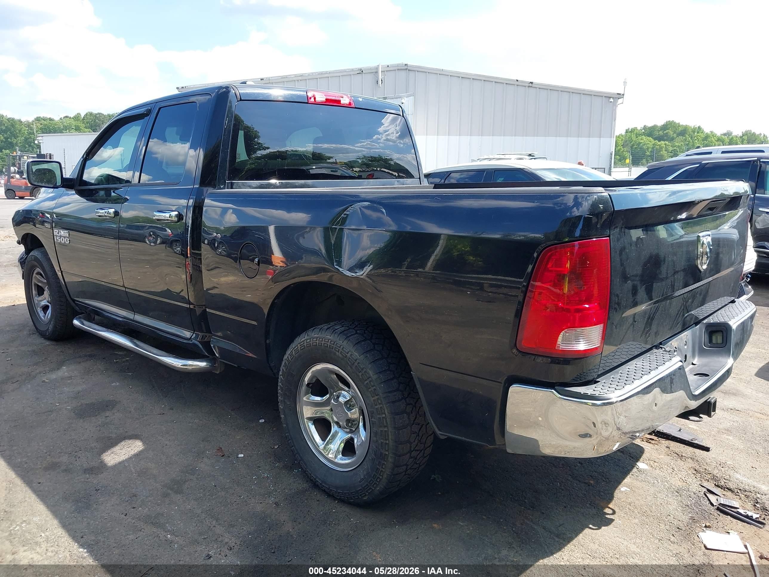 2013 Ram 1500 Tradesman Черный vin: 1C6RR6FPXDS538050