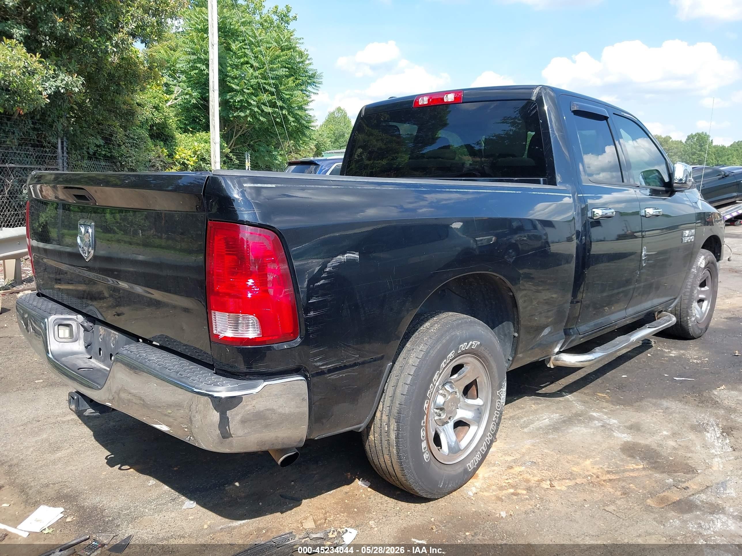 2013 Ram 1500 Tradesman Черный vin: 1C6RR6FPXDS538050