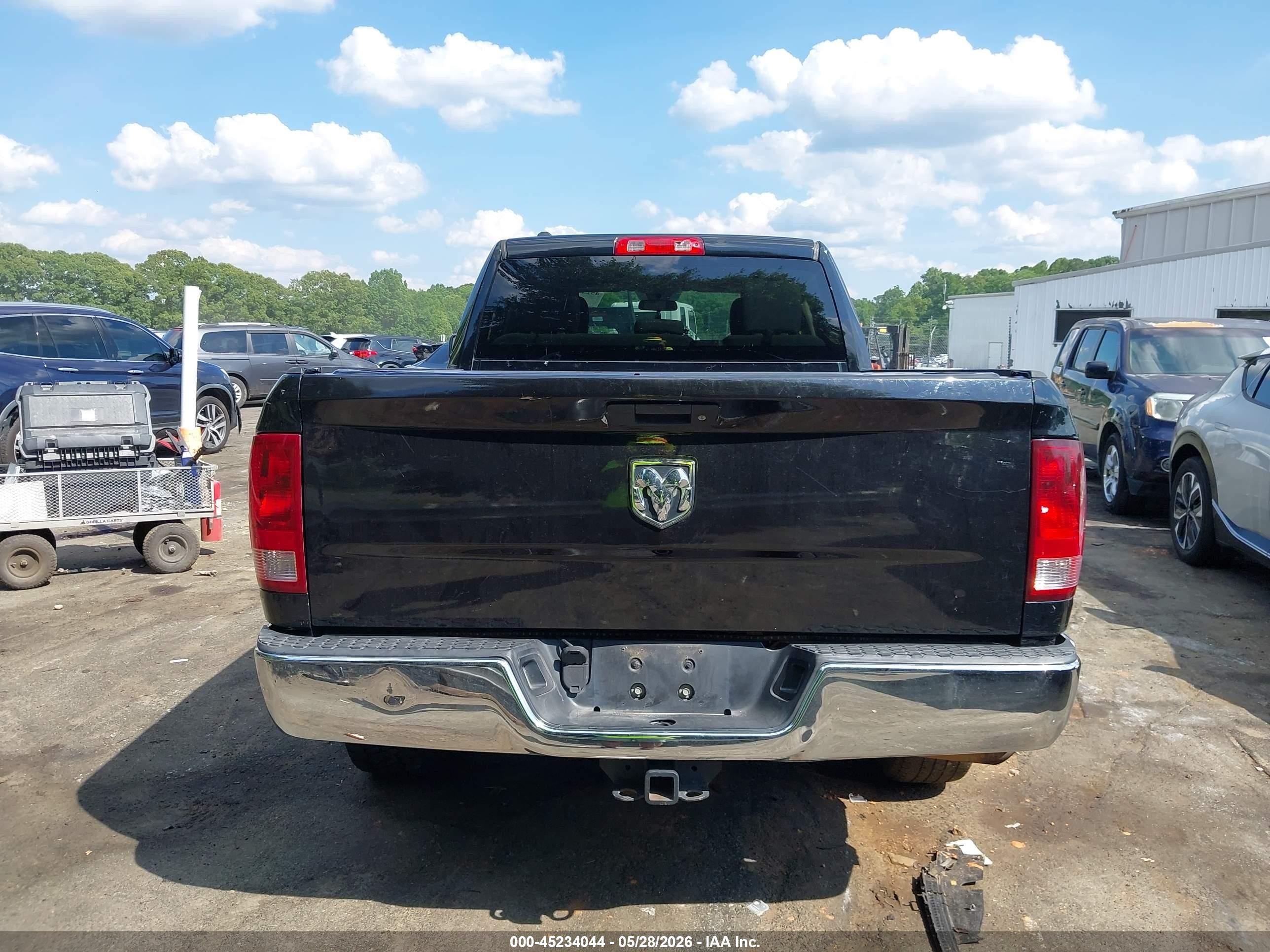 2013 Ram 1500 Tradesman Черный vin: 1C6RR6FPXDS538050