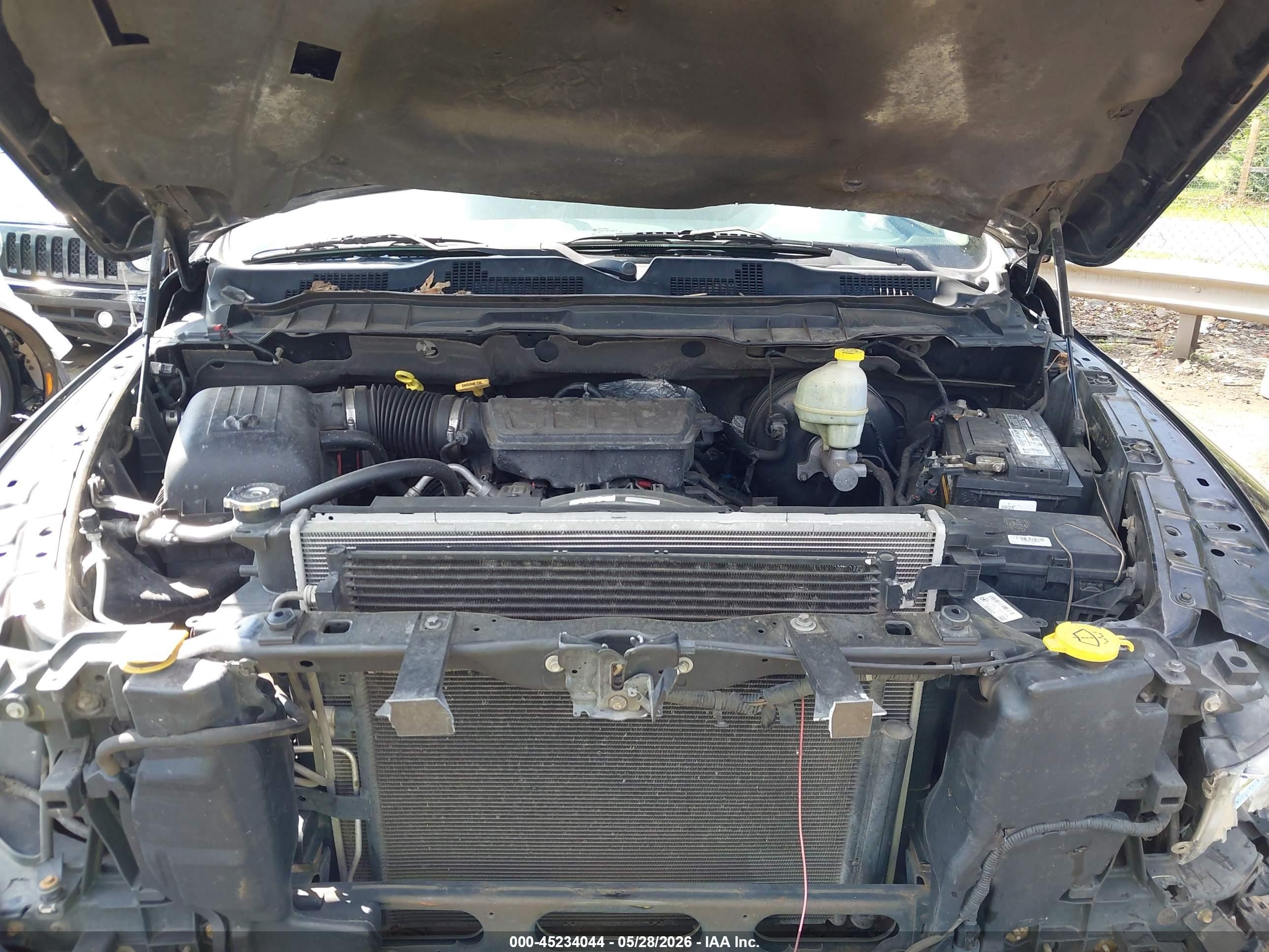 2013 Ram 1500 Tradesman Черный vin: 1C6RR6FPXDS538050