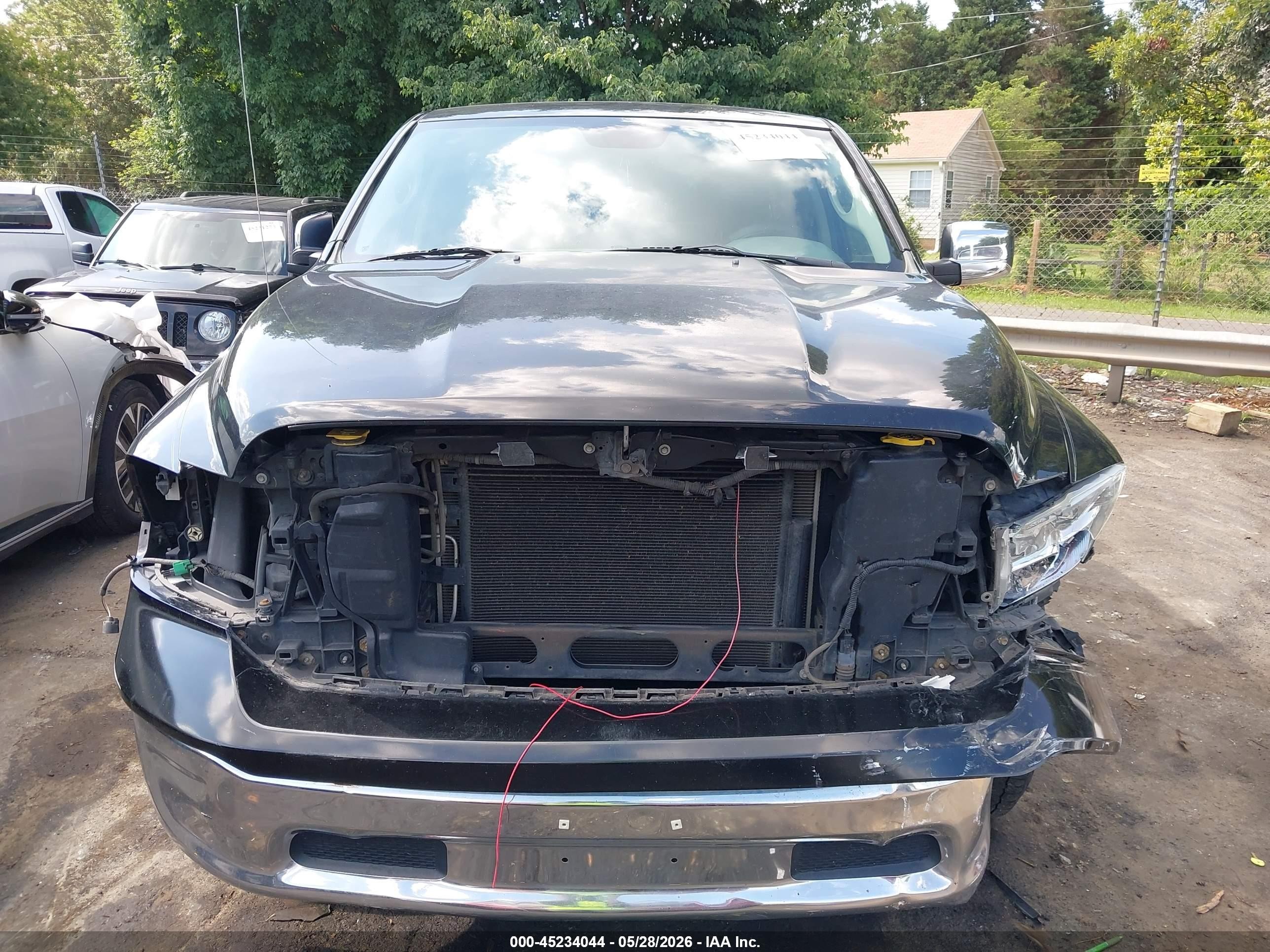 2013 Ram 1500 Tradesman Черный vin: 1C6RR6FPXDS538050