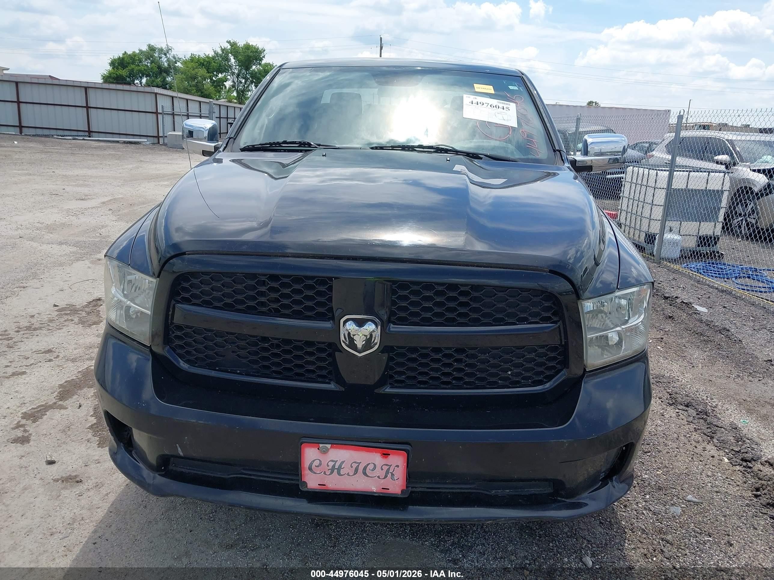 2013 Ram 1500 Express Black vin: 1C6RR6FT0DS586928